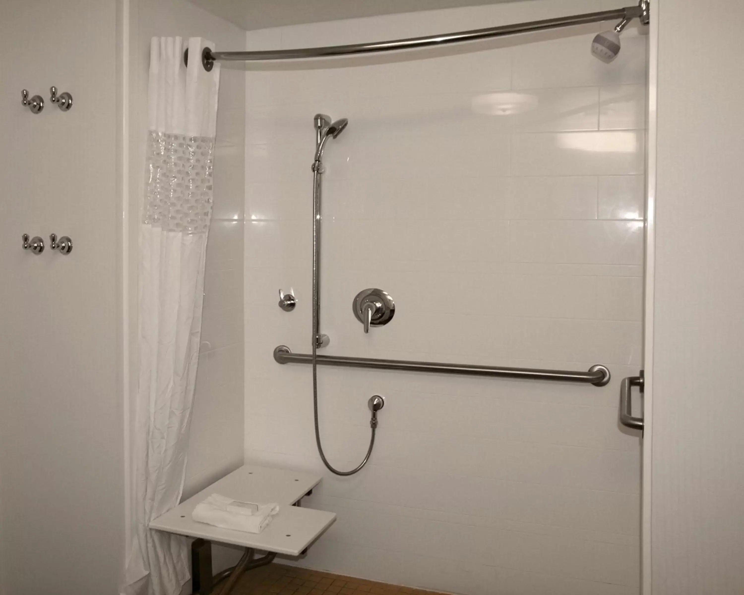 Bathroom in Hampton Inn & Suites Charlotte/Pineville Bathroom in Hampton Inn & Suites Charlotte/Pineville