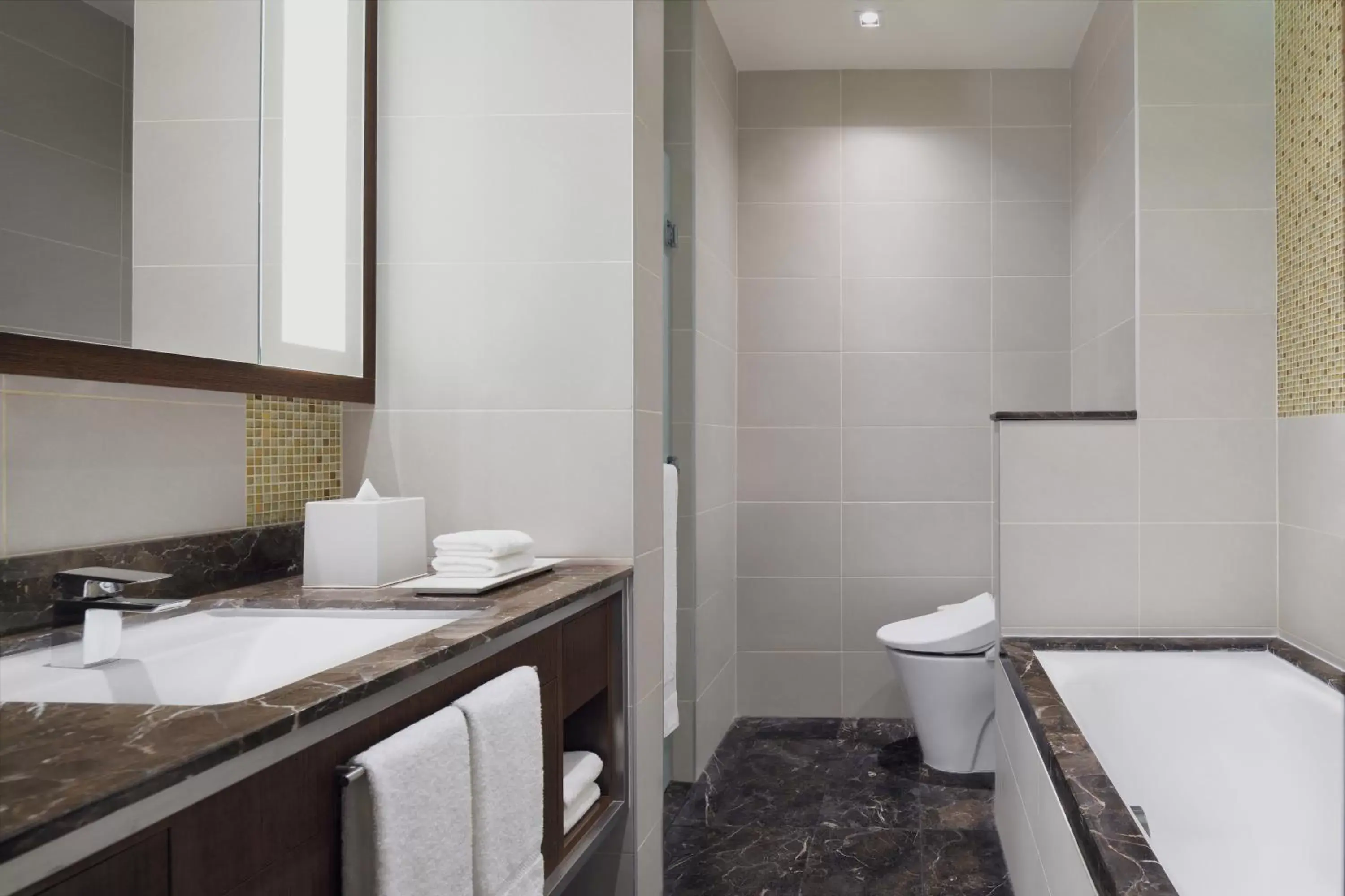 Bathroom in Delta Hotels by Marriott City Center Doha