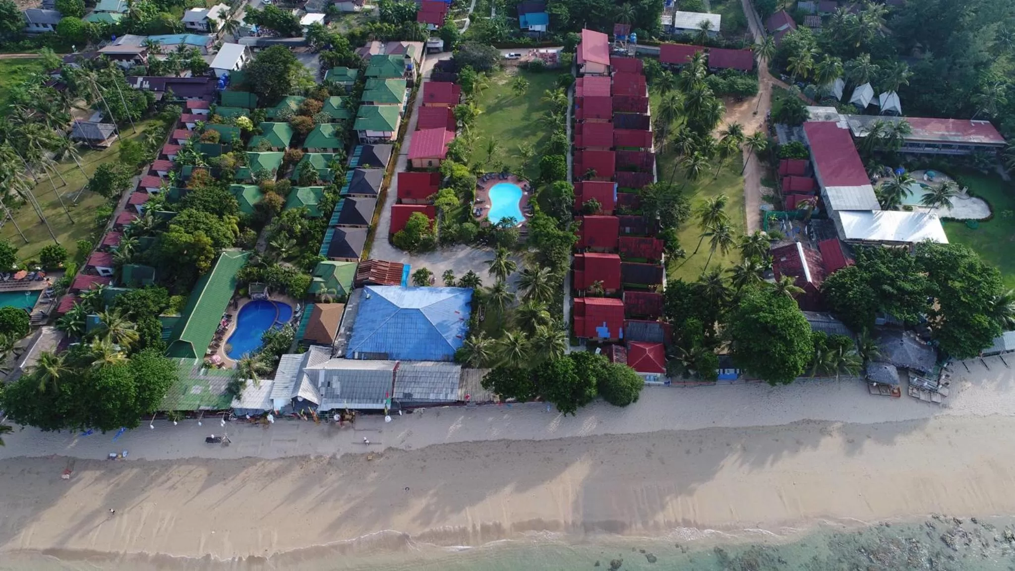 Bird's eye view in Lanta Emerald Bungalow