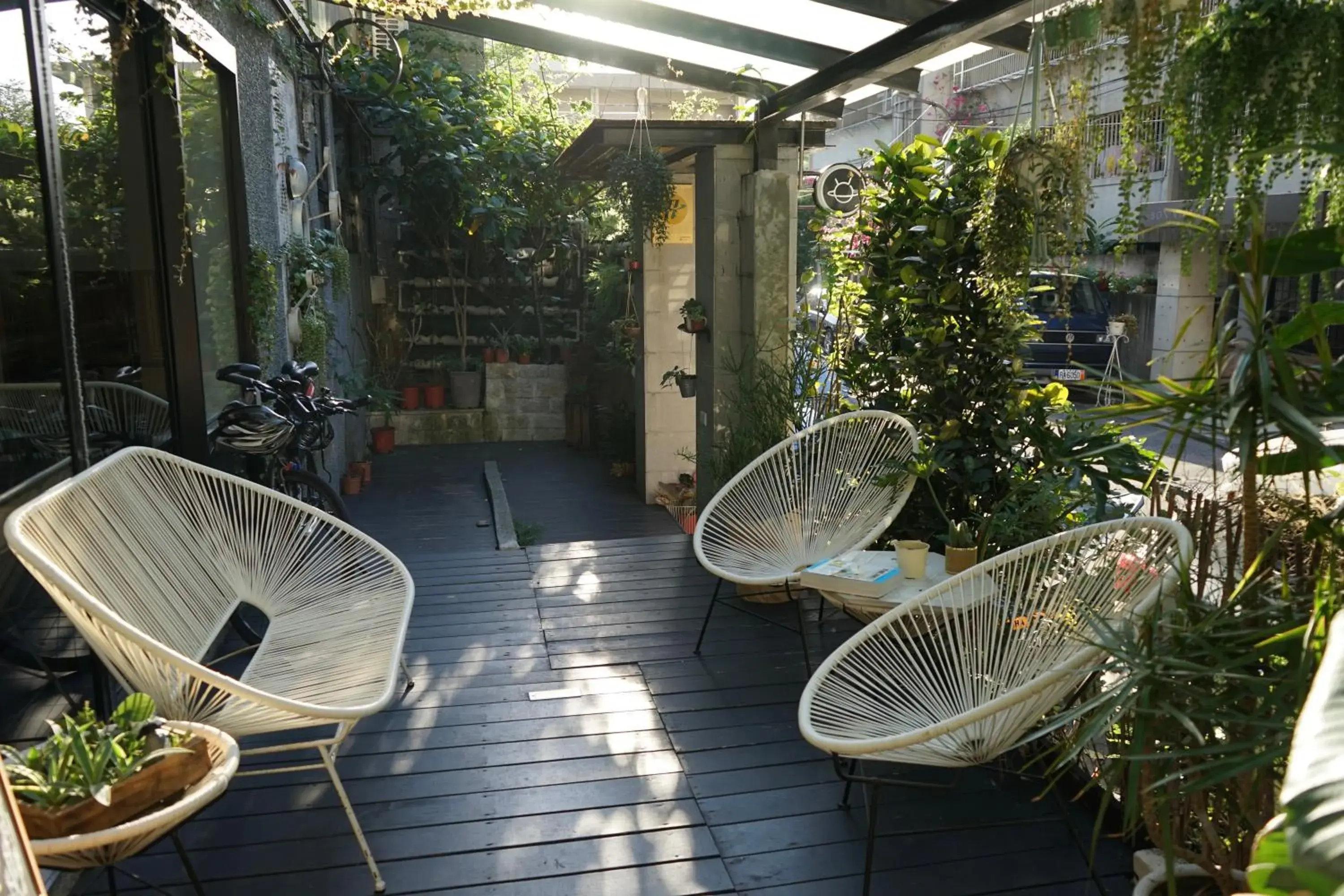 Balcony/Terrace in Nihao Cafe Hotel