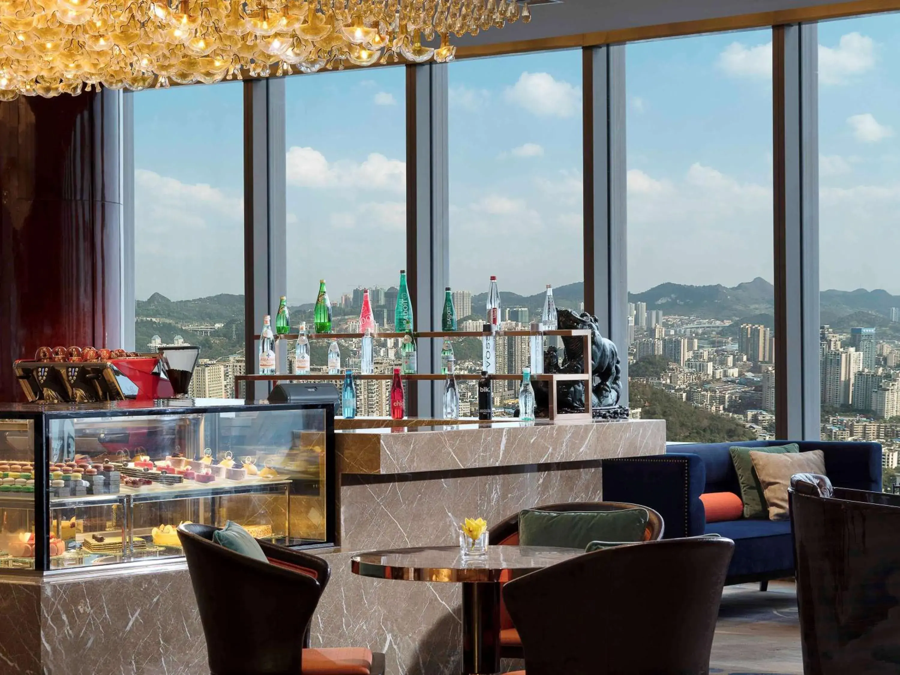 Lounge or bar, Mountain View in Sofitel Guiyang Hunter