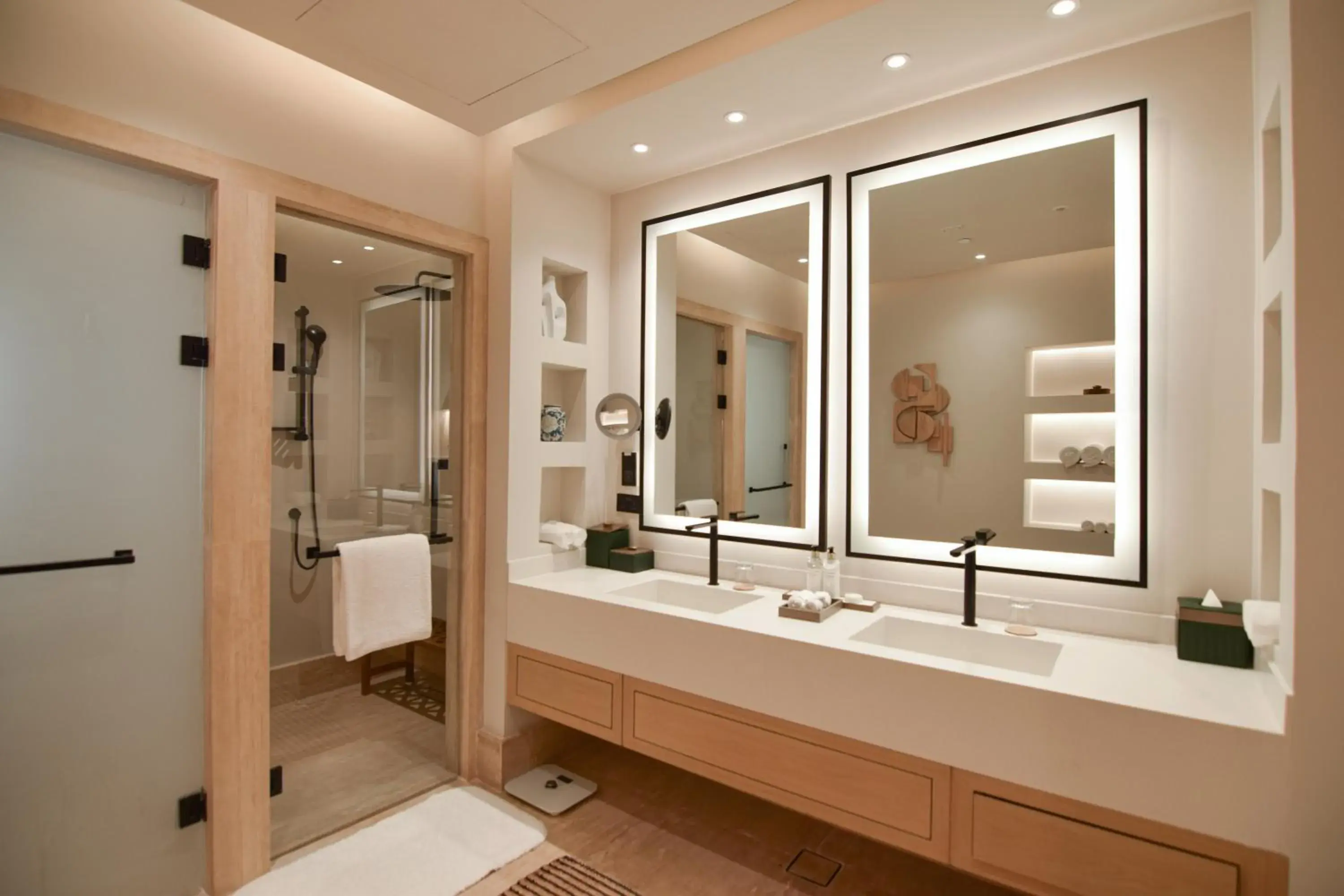 Bathroom in Katara Hills Doha, Lxr Hotels & Resorts