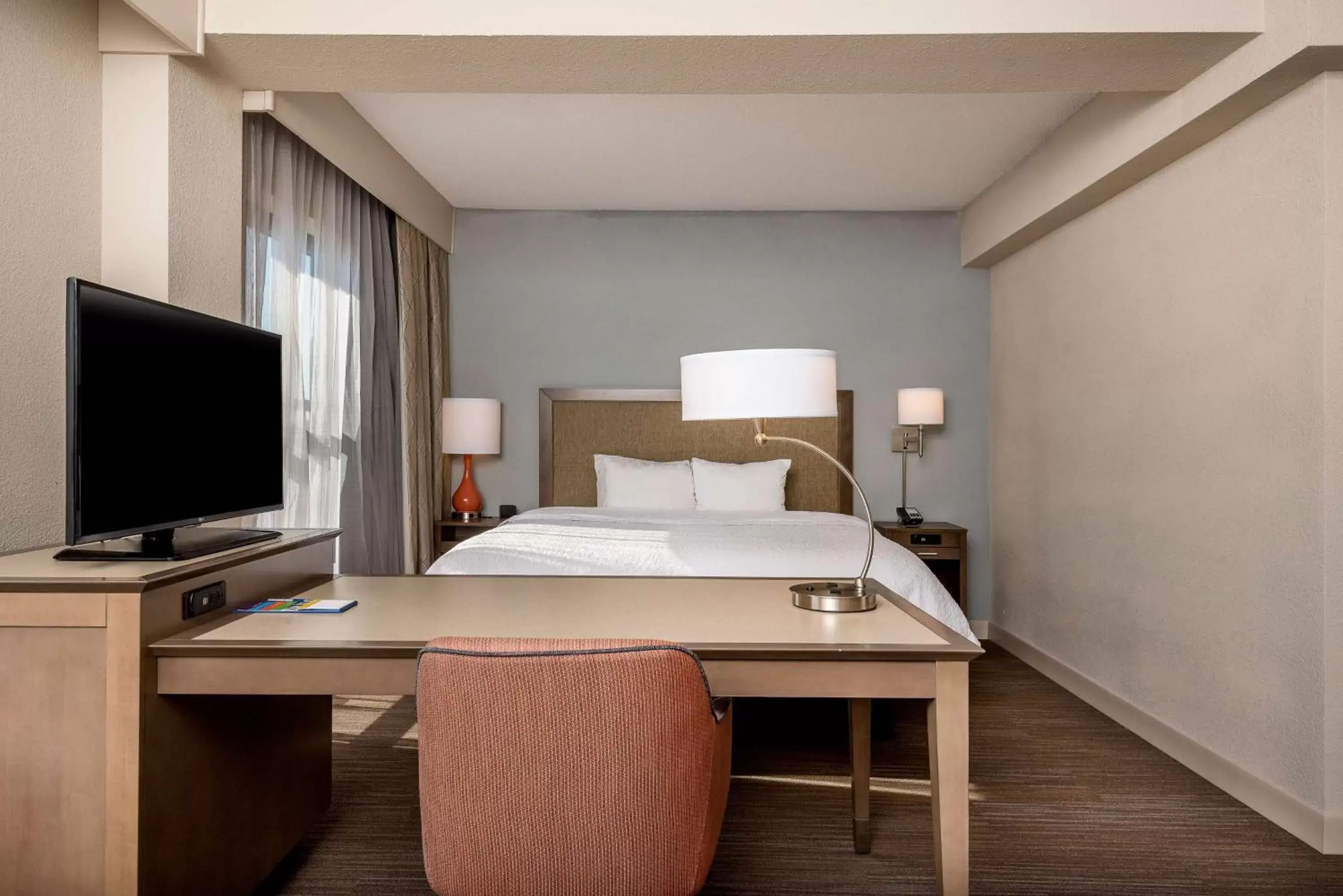 Bed in Hampton Inn Myrtle Beach West Bed in Hampton Inn Myrtle Beach West