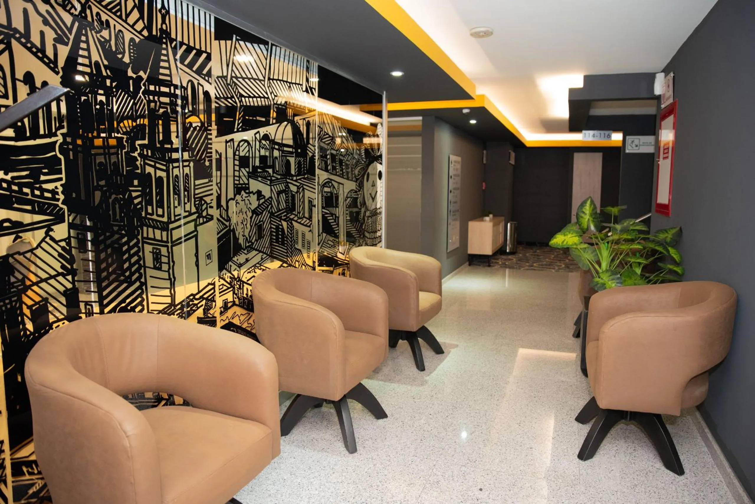 Living room in Domun Hotel