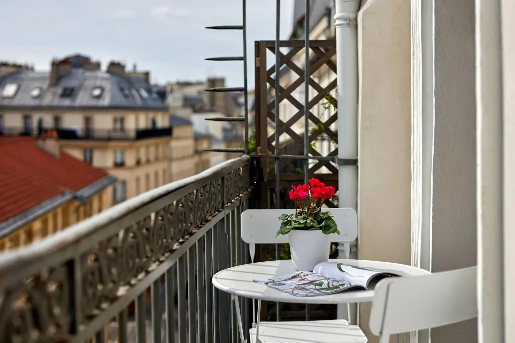 Balcony/Terrace in Les Plumes Hotel