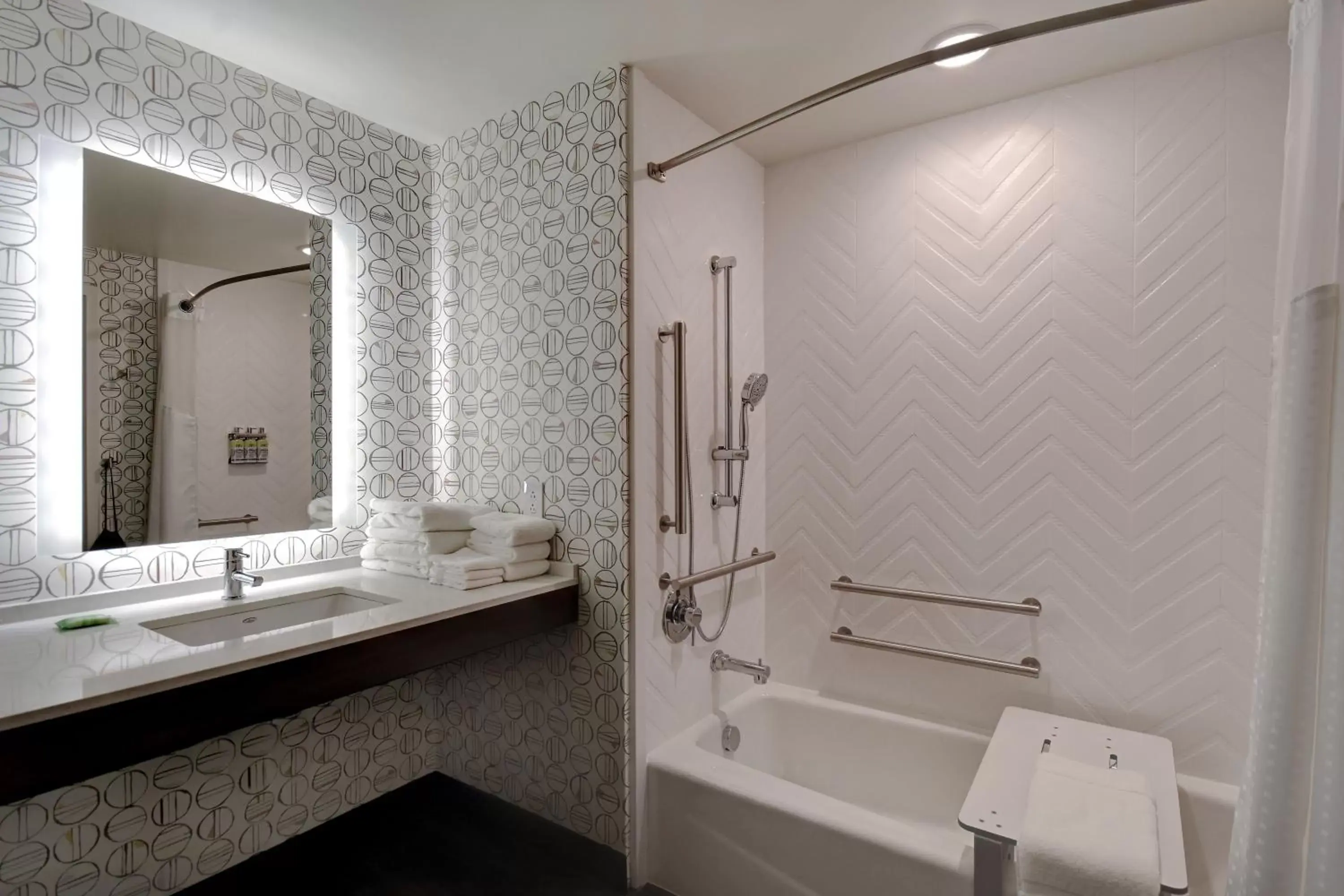 Bathroom in Holiday Inn - Erie, an IHG Hotel