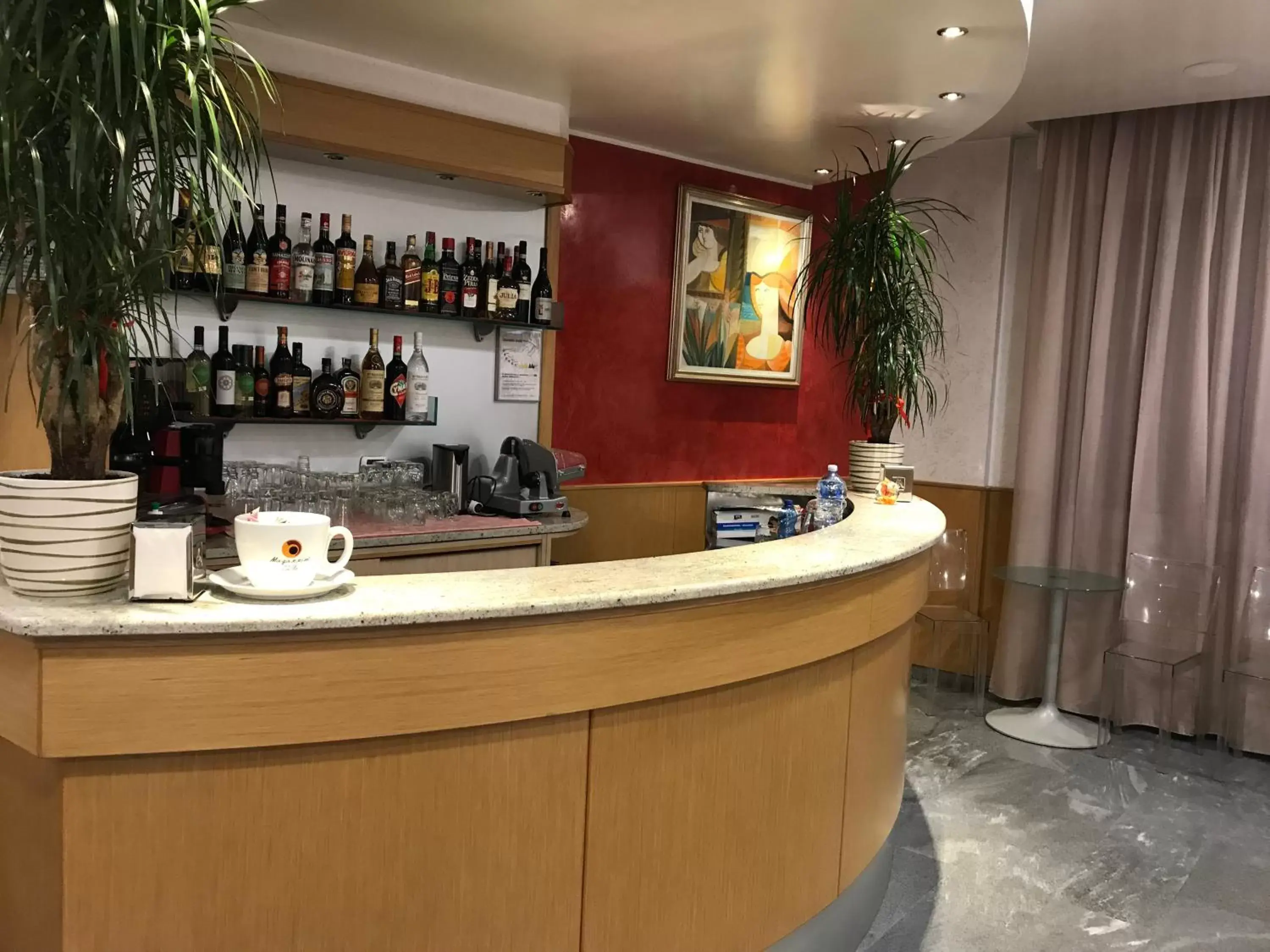 Lobby or reception, Lounge/Bar in Hotel Parma