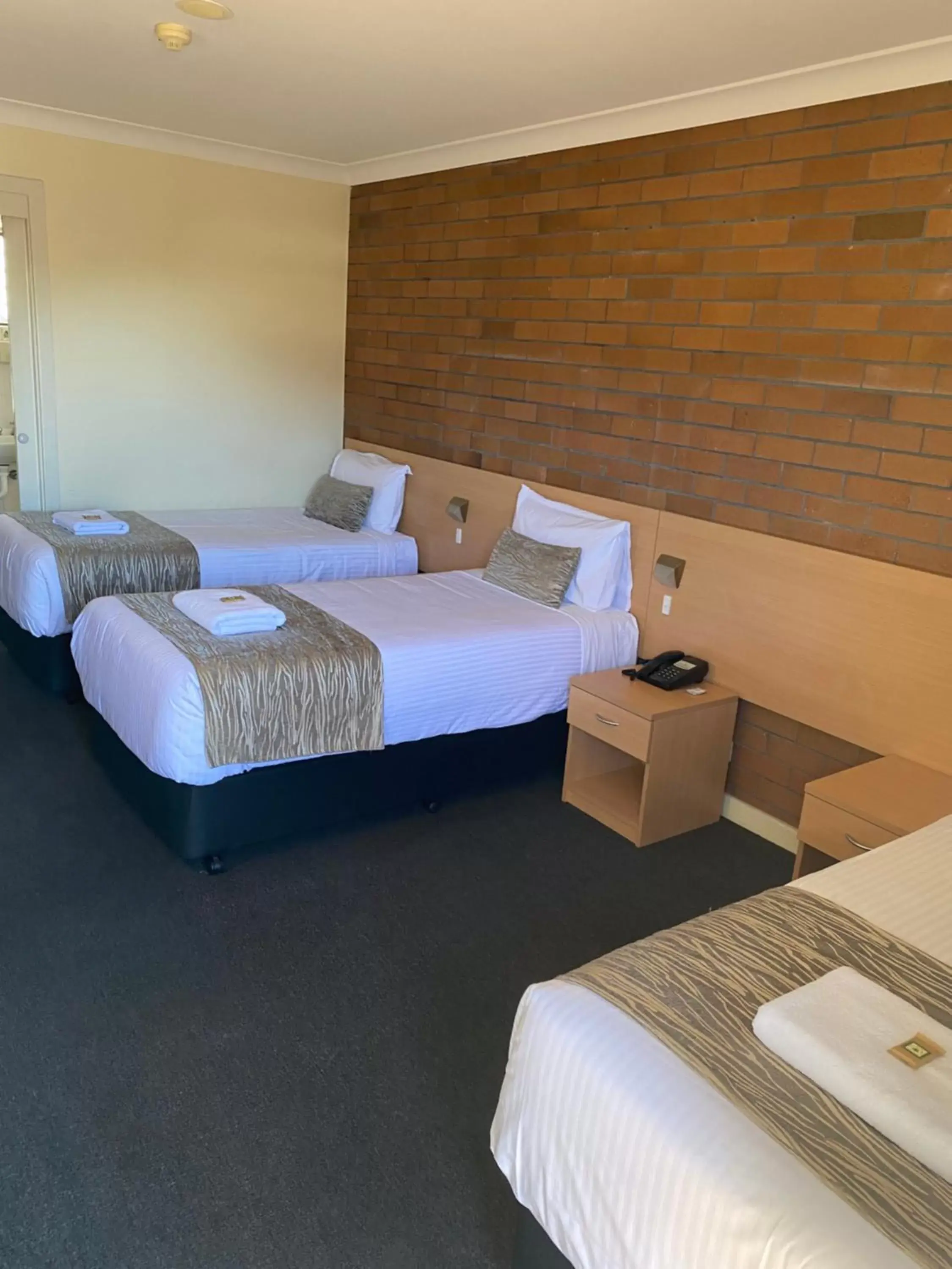 Bedroom, Bed in Maitland City Motel