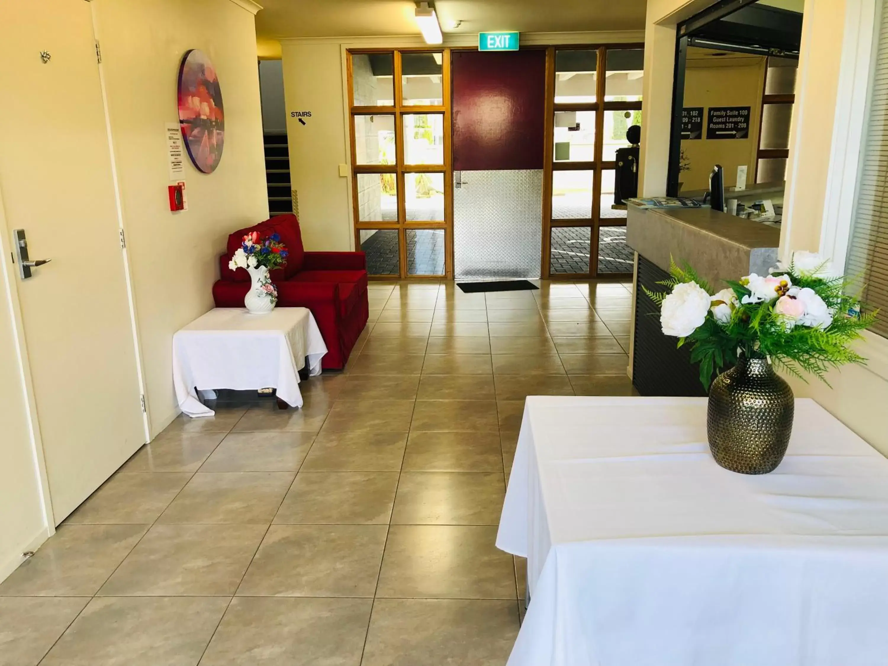 Lobby or reception in Silver Fern Lodge