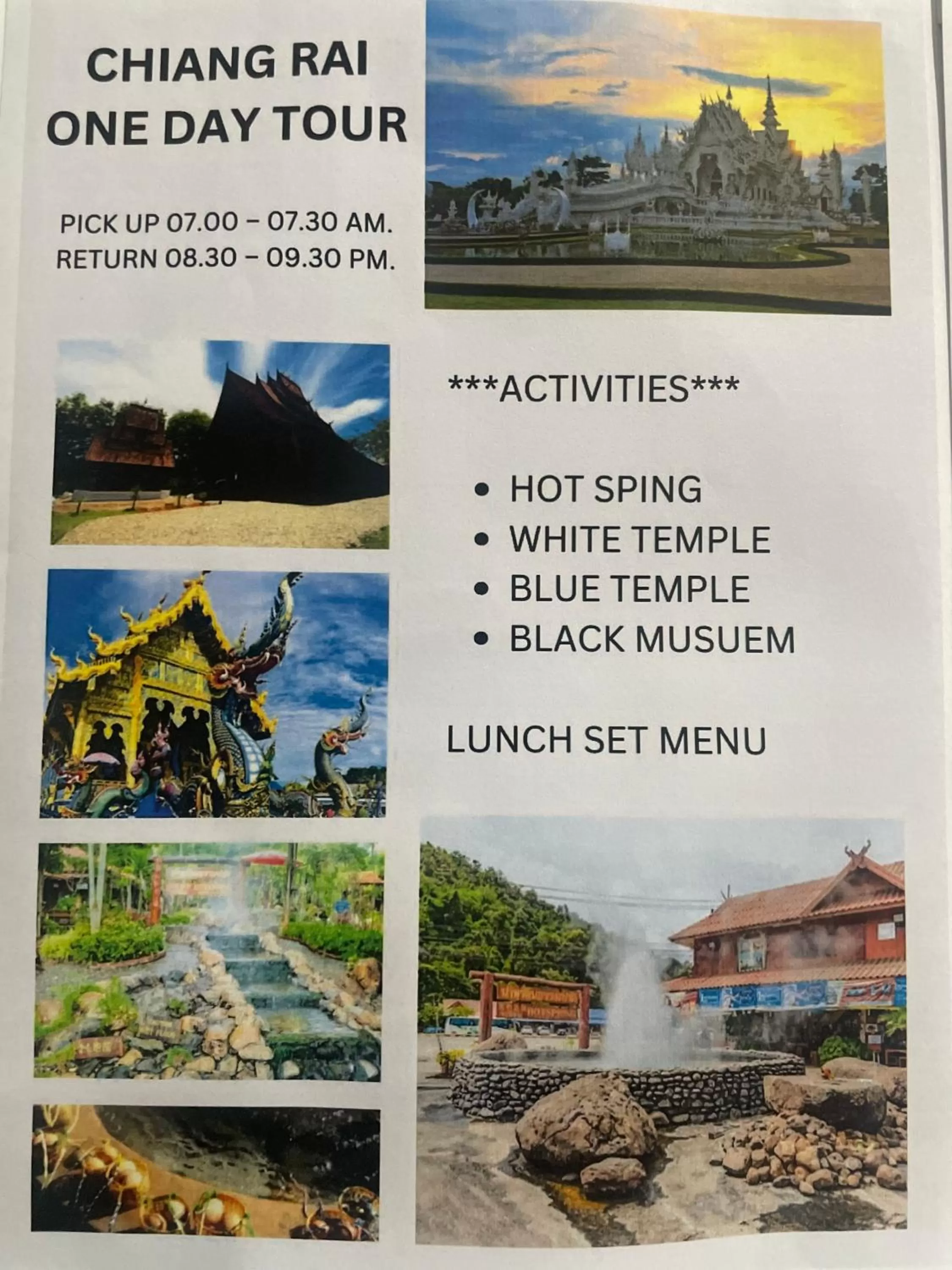 Off site in THAI HOTEL CHIANGMAI