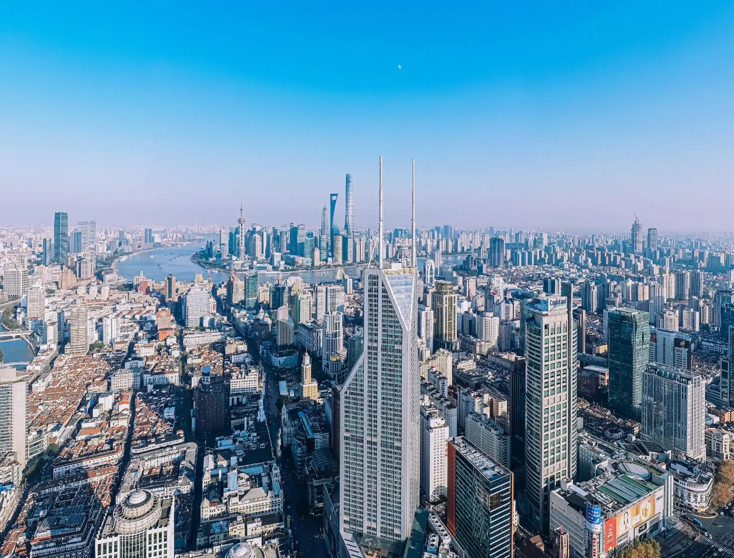 City view, Bird's-eye View in Conrad By Hilton Shanghai