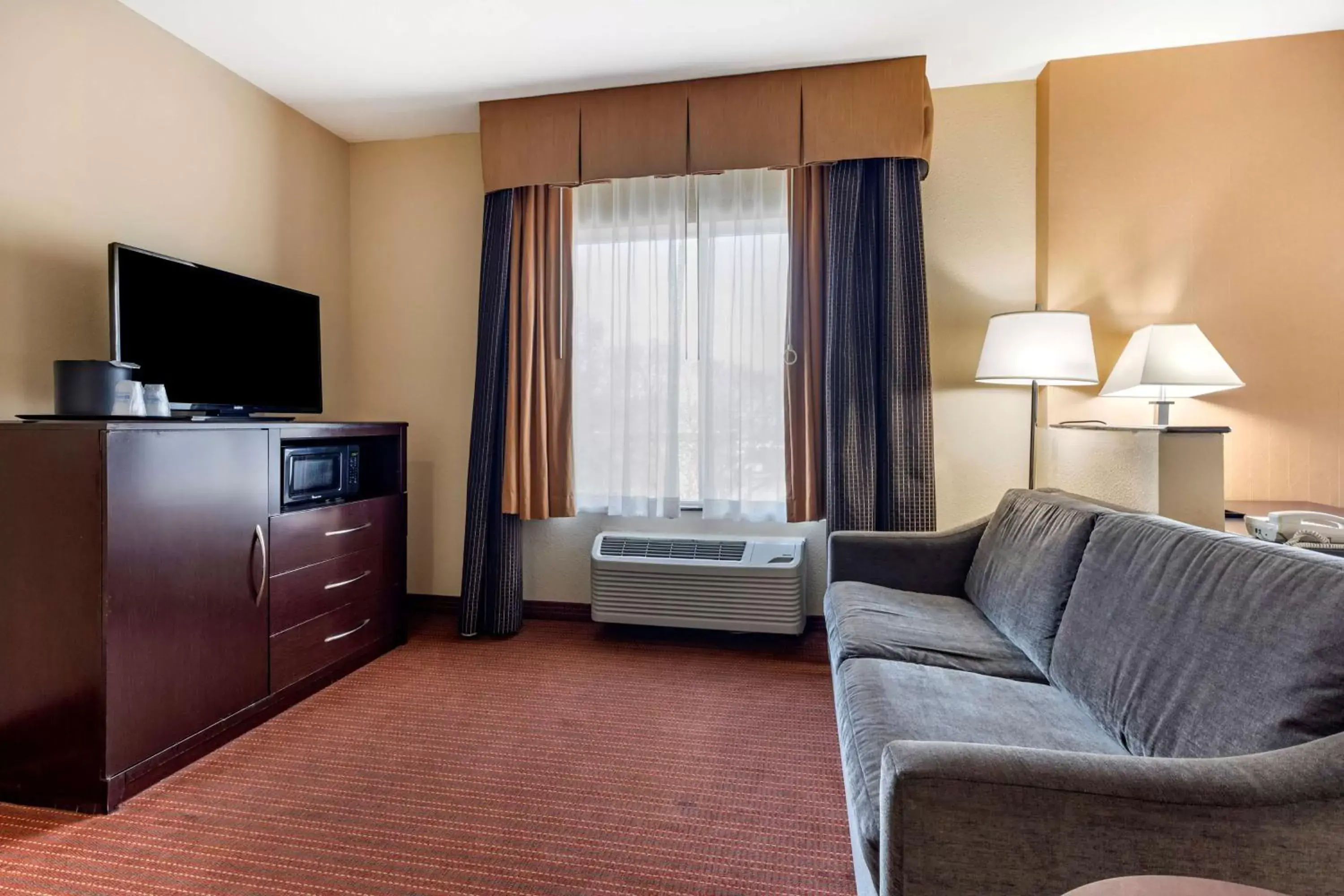 TV and multimedia, Seating Area in Best Western Plus DFW Airport West Euless