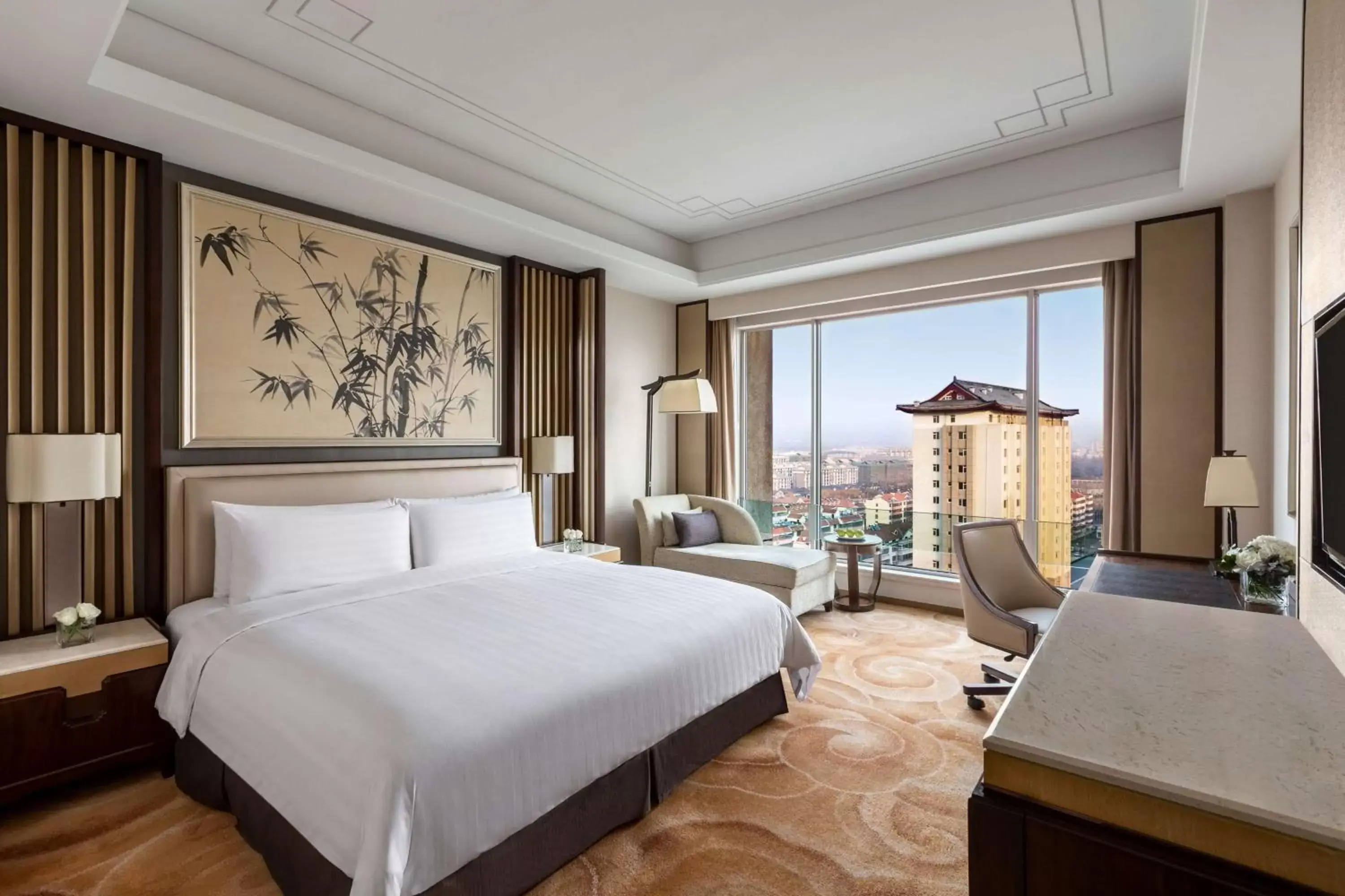 Photo of the whole room in Shangri-La Qufu