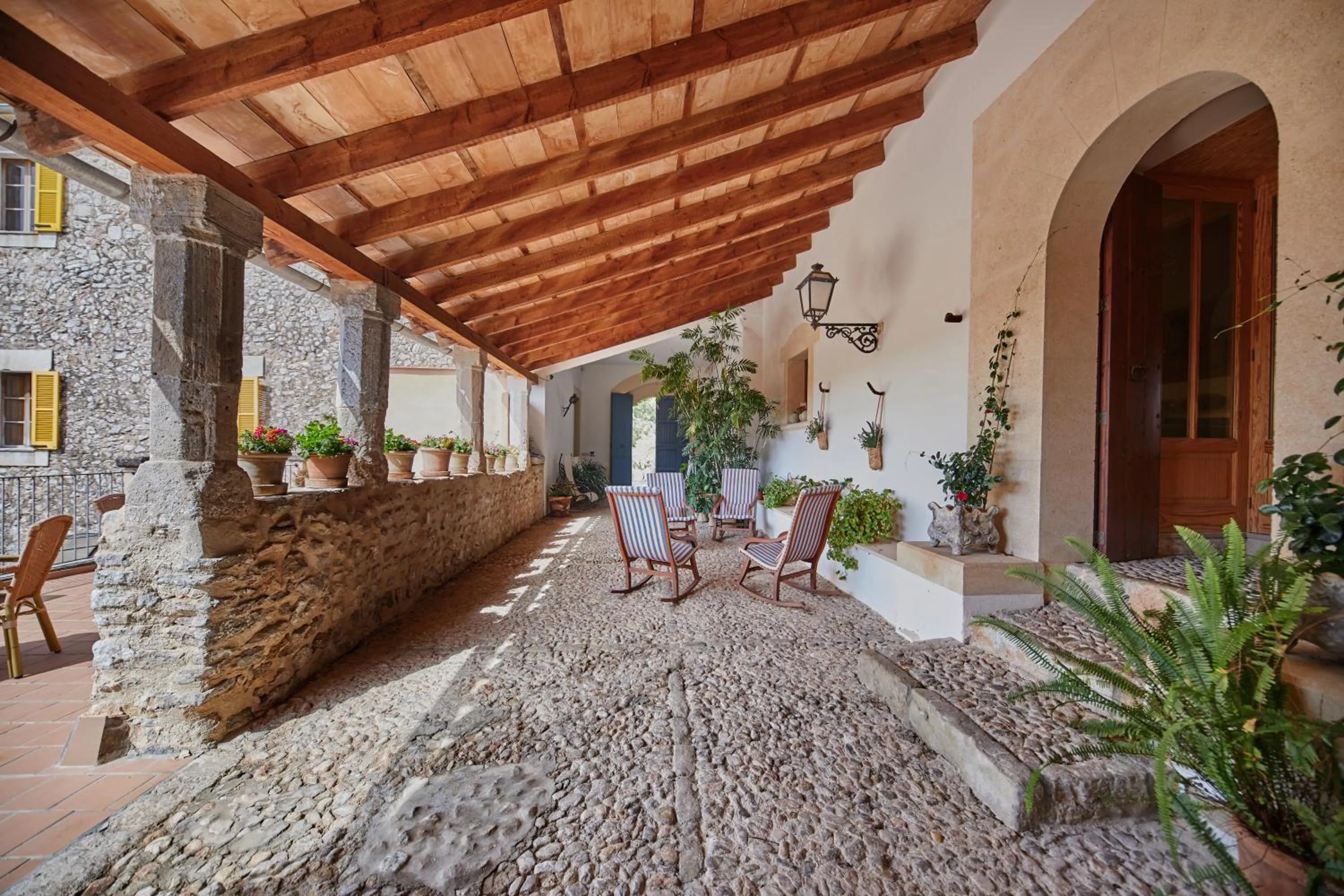 Balcony/Terrace in Agroturismo Alquería Blanca