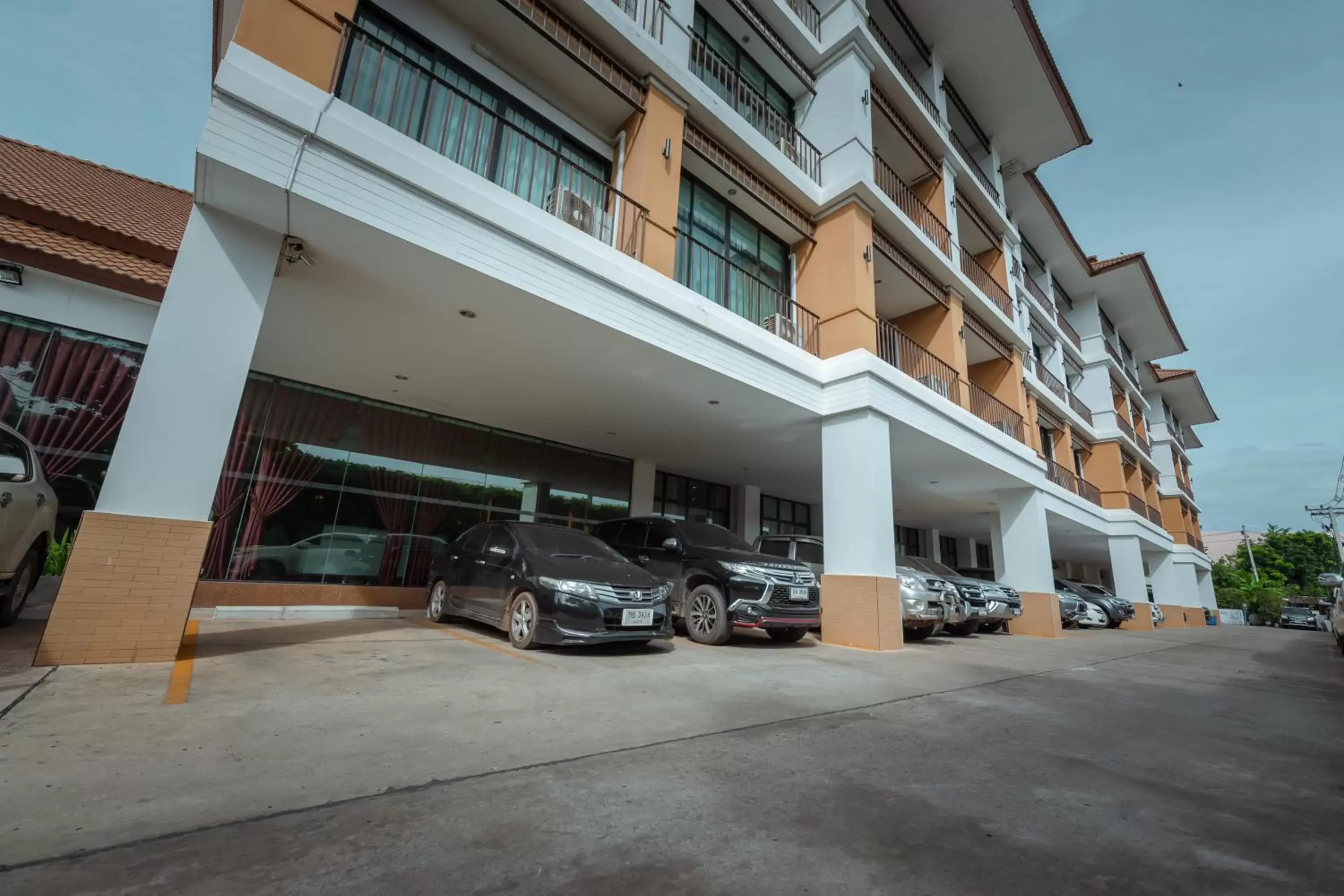 Parking, Property Building in The Pannarai Hotel