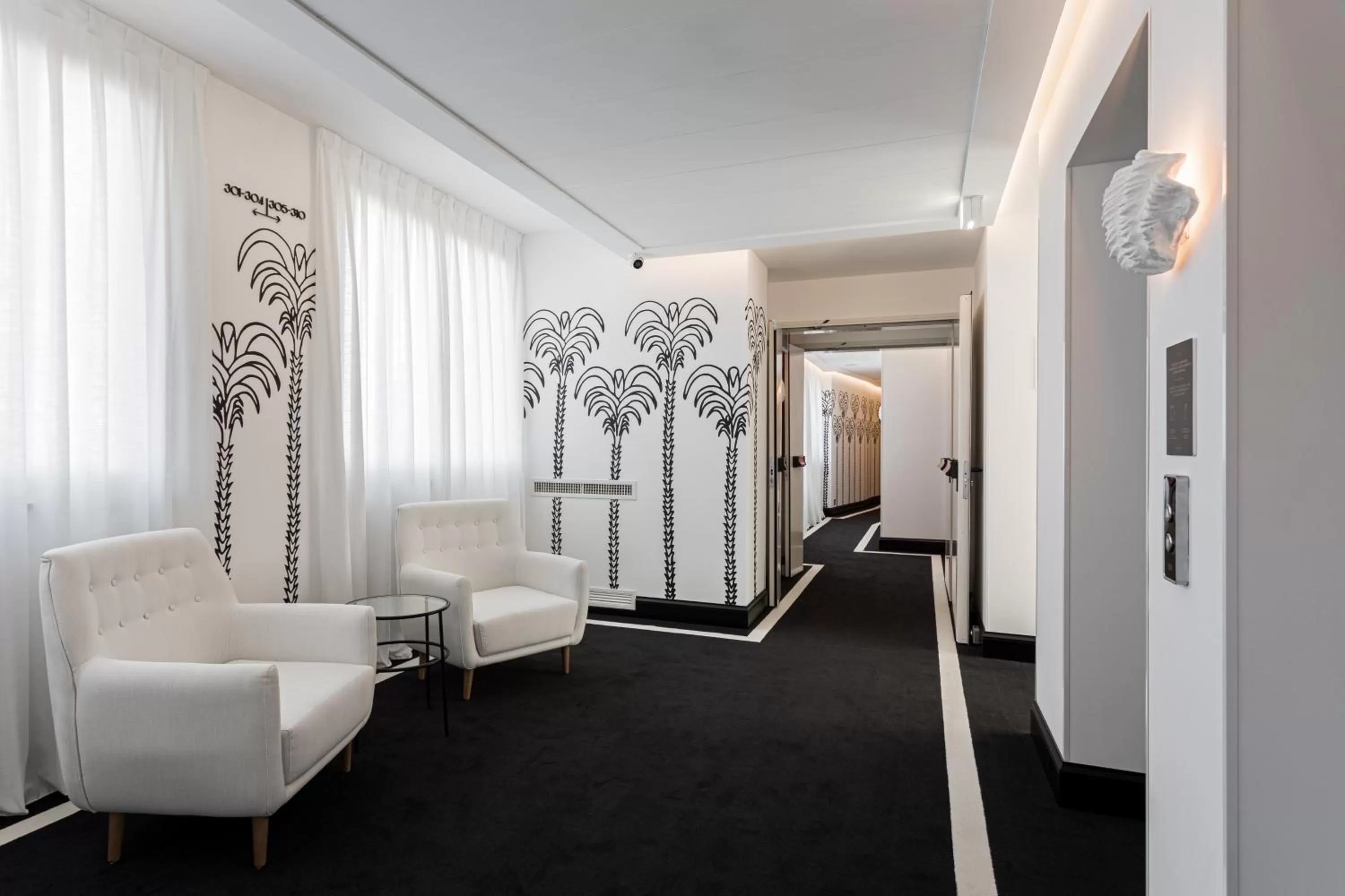 Decorative detail in Room Mate Collection Filippo, Rome-Fontana di Trevi