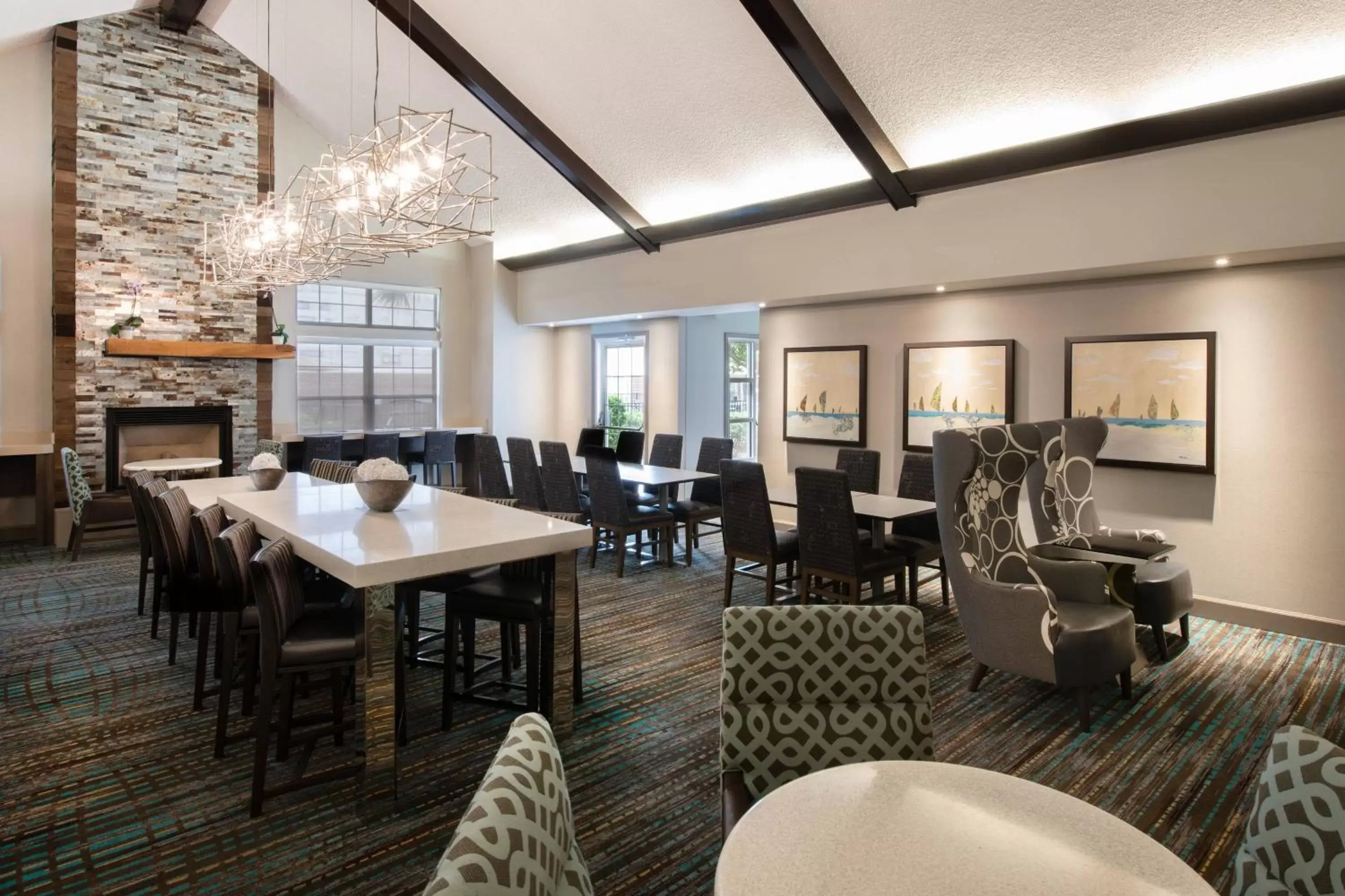 Lobby or reception, Restaurant/Places to Eat in Residence Inn by Marriott Jacksonville Butler Boulevard