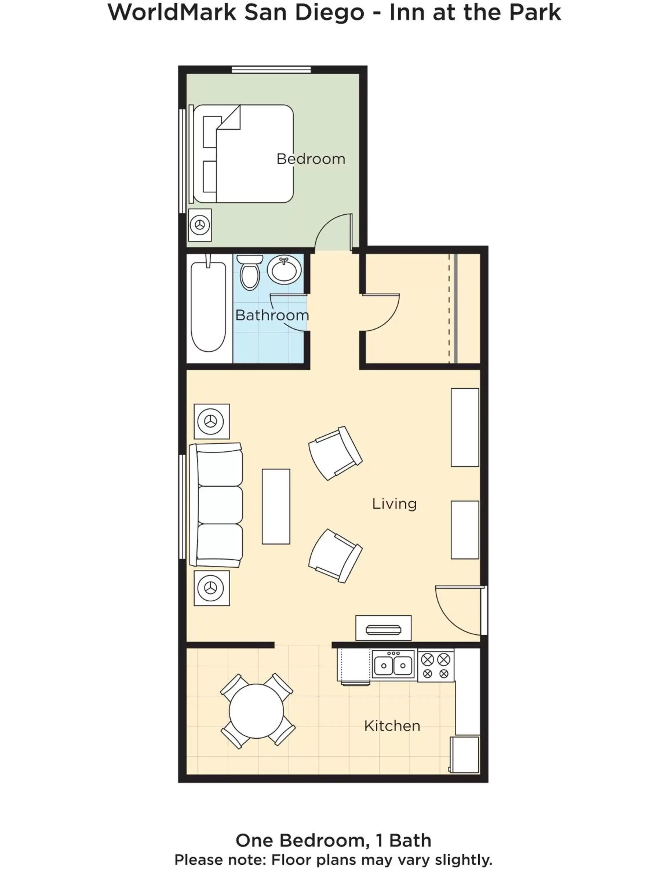 Floor Plan in Inn at the Park