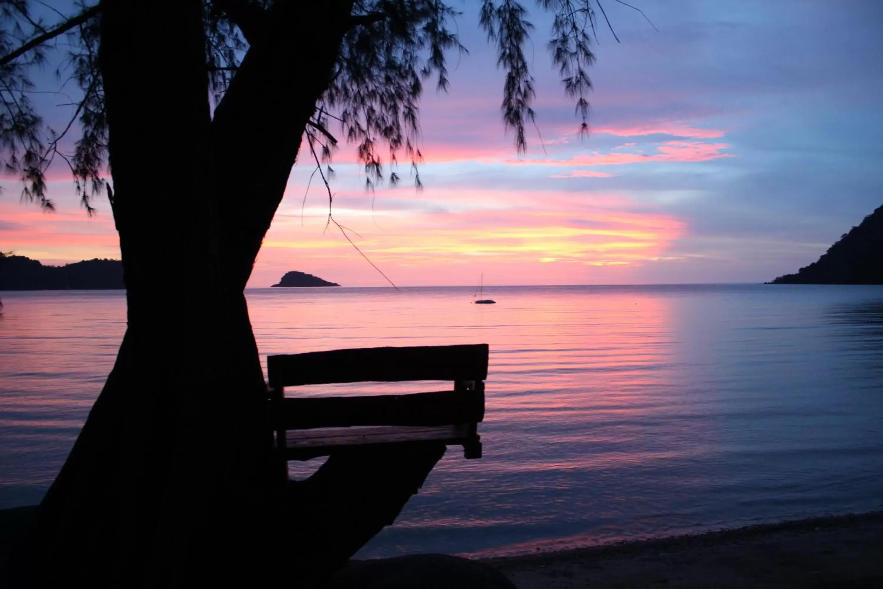 Sunset in Little Sunshine Boutique Beach Resort & Spa