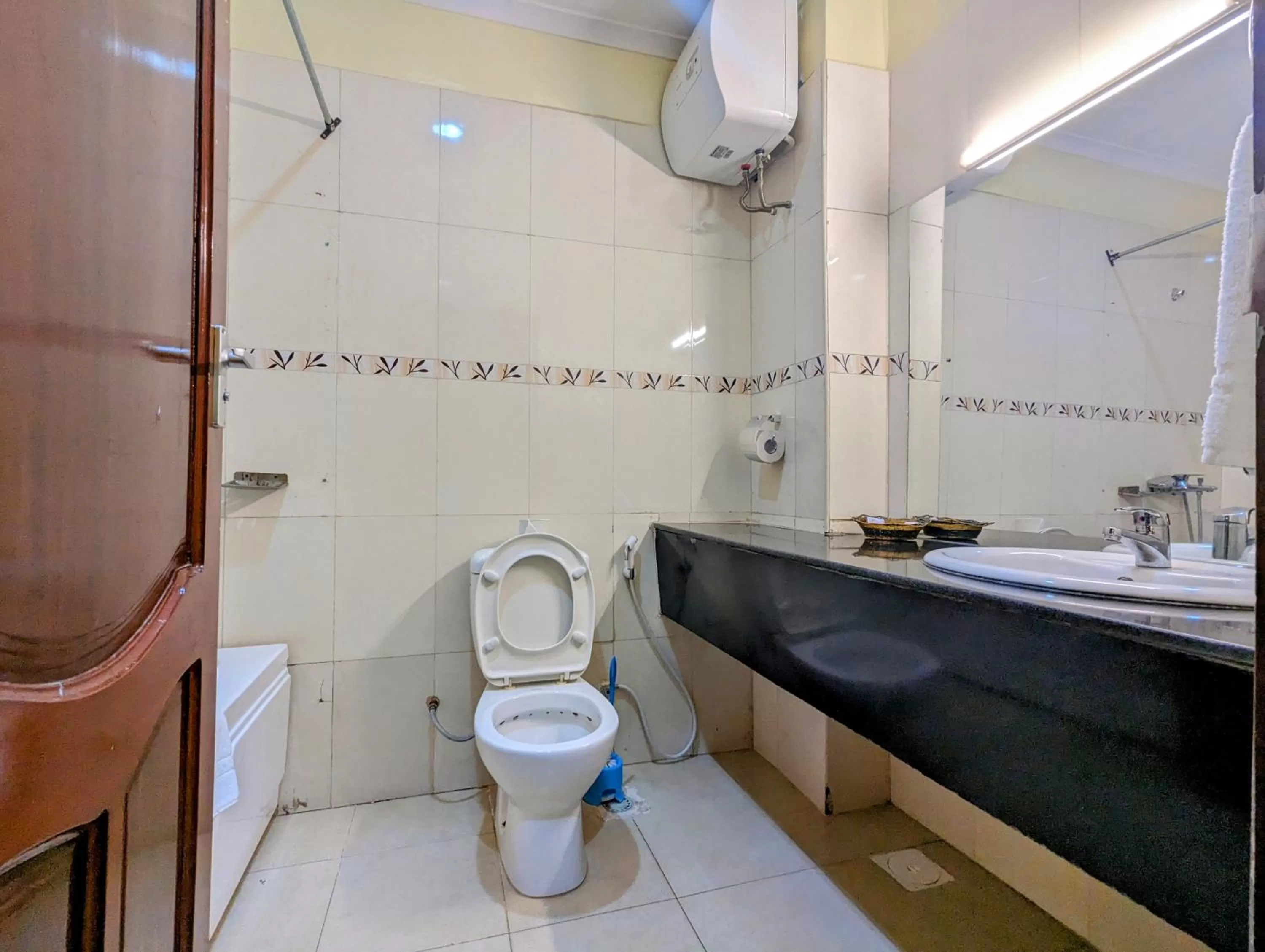 Shower in Mvuli Hotels Arusha