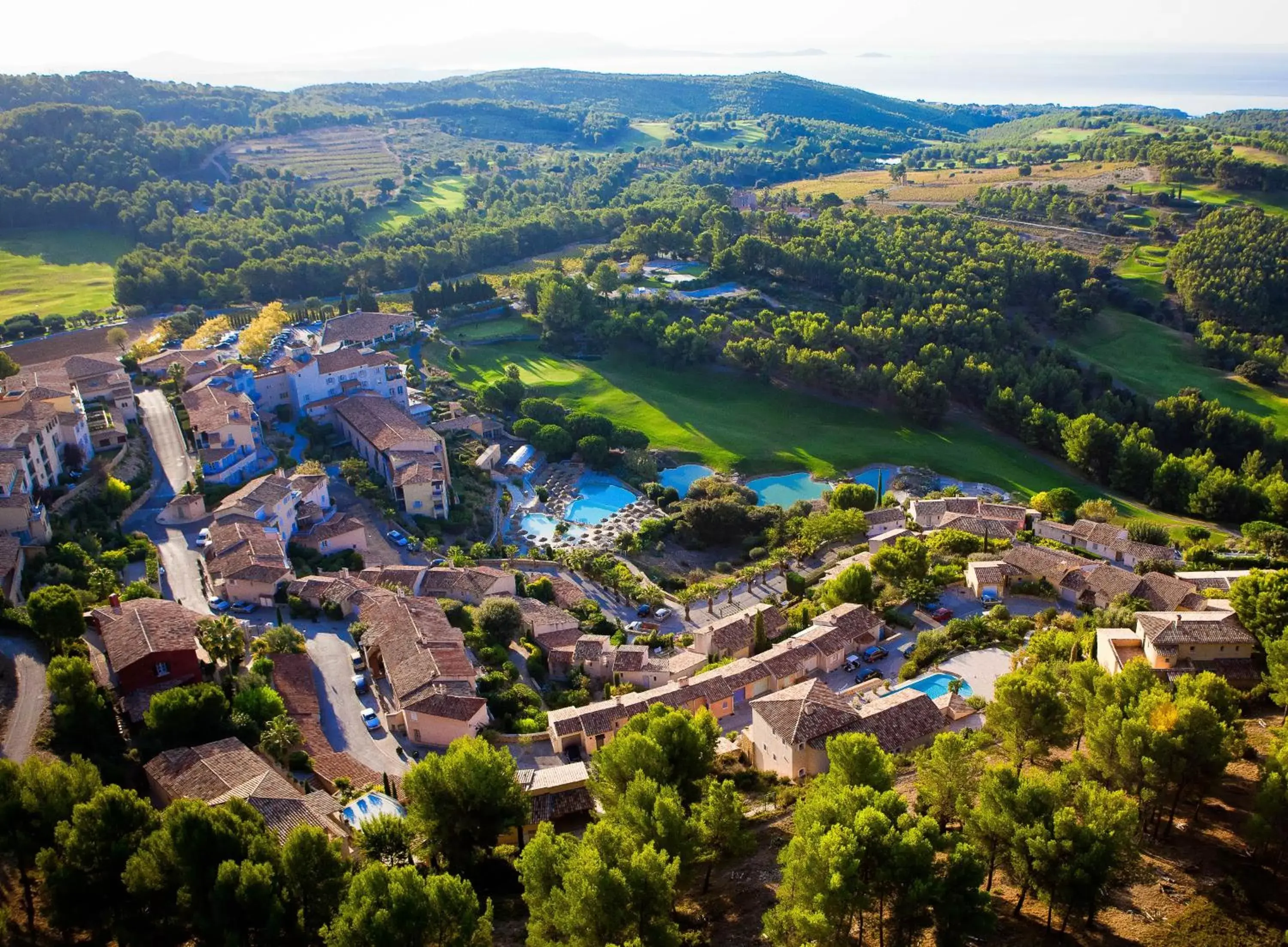 View (from property/room), Bird's-eye View in Le Fregate Provence