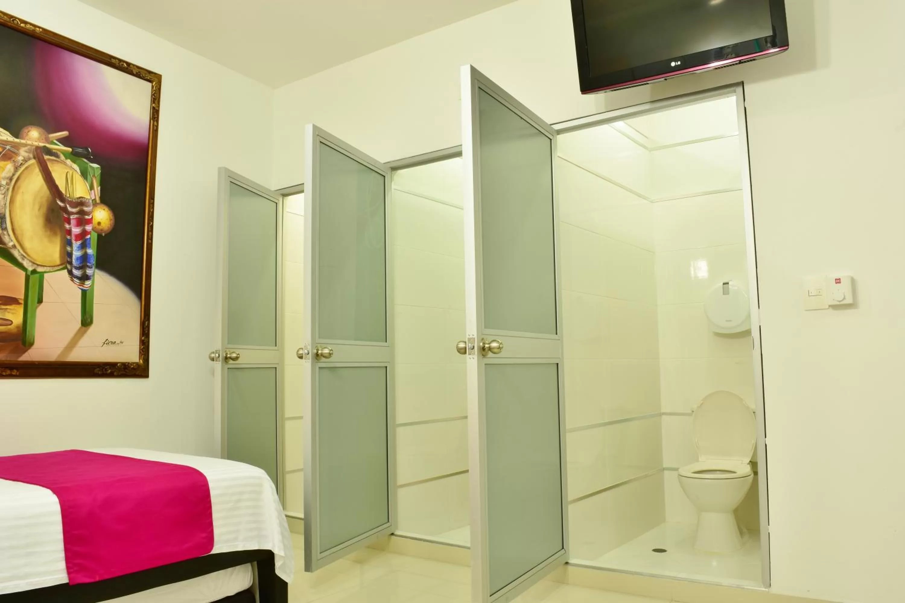 Decorative detail, Bed in Hotel Florida Sincelejo