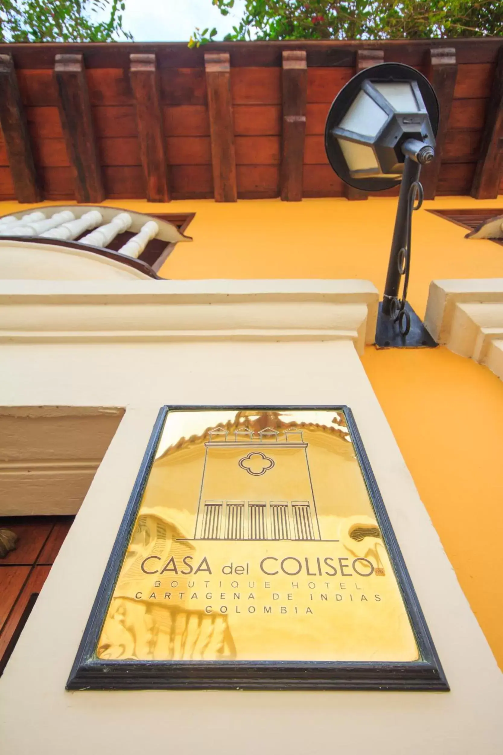 Property logo or sign in Hotel Boutique Casa del Coliseo