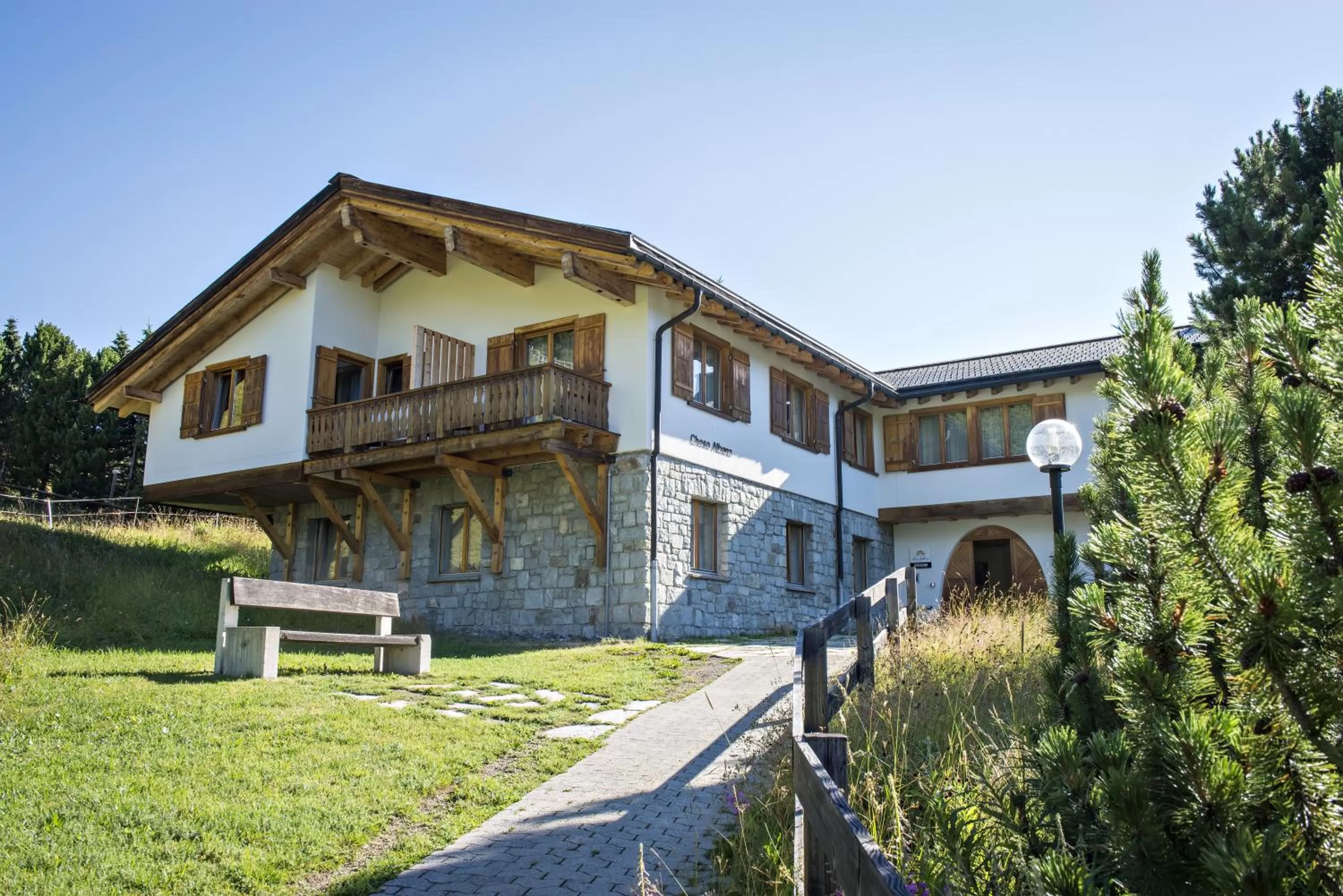 Property building in Berghotel Randolins