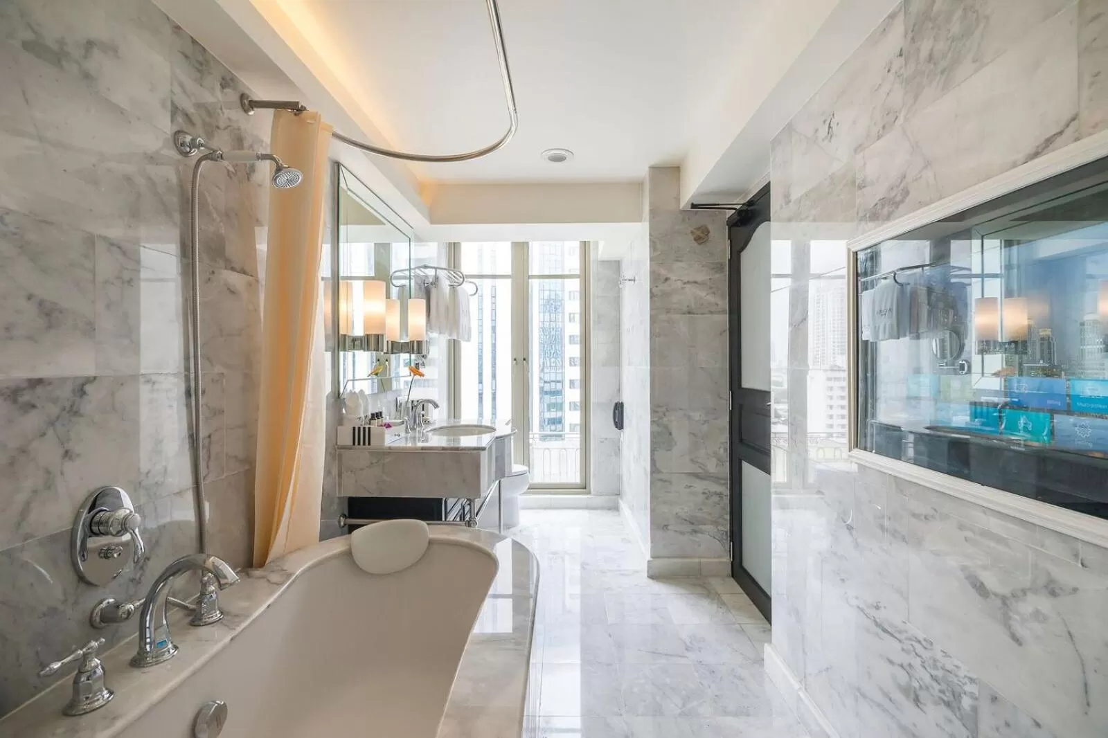 Shower in Akara Hotel