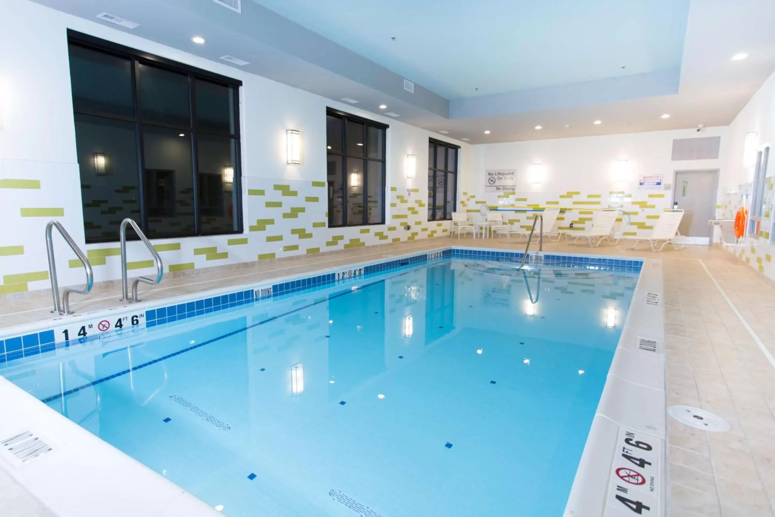 Pool view, Swimming Pool in Hampton Inn by Hilton Lloydminster