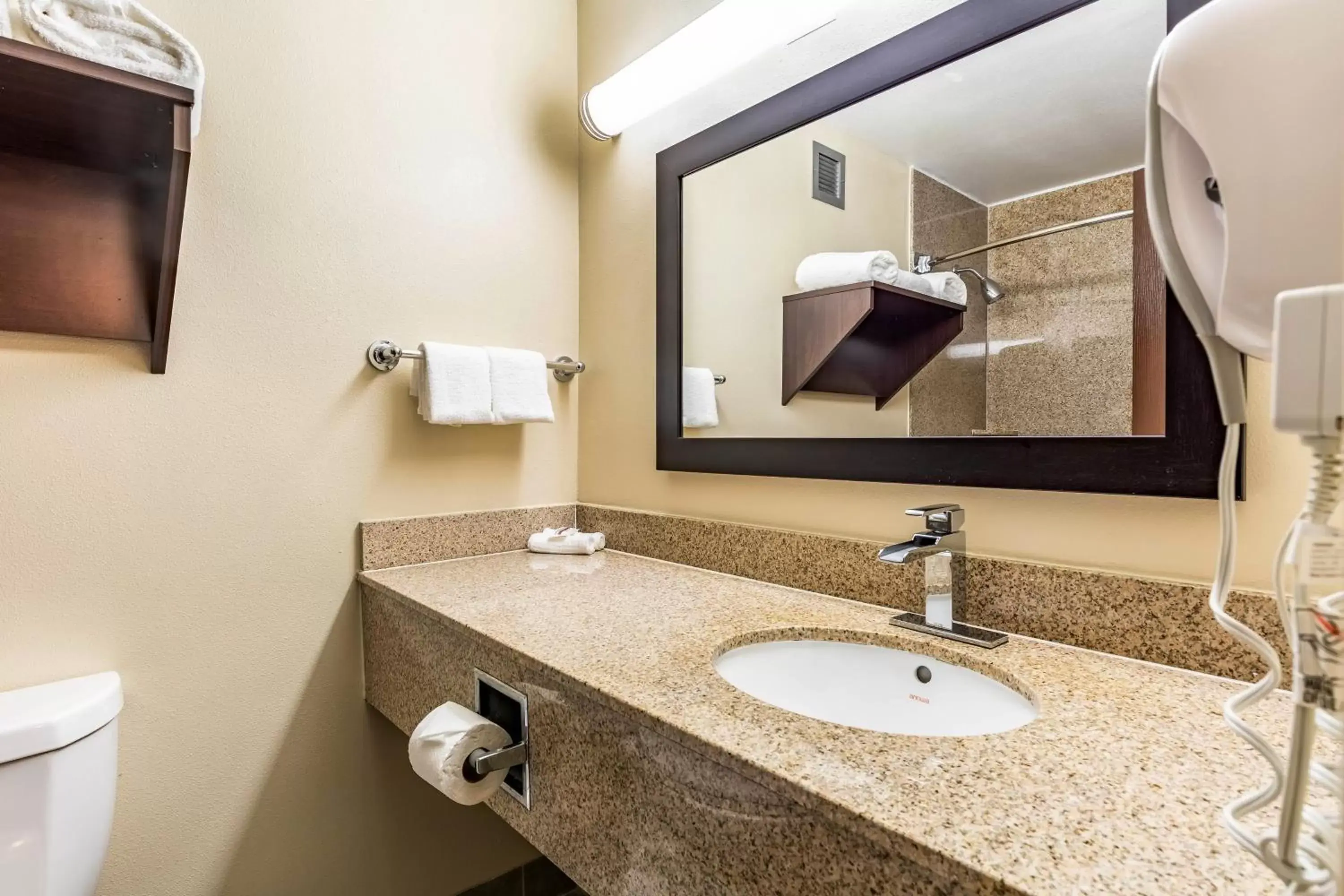 Bathroom in Red Roof Inn PLUS & Suites Houston - IAH Airport SW