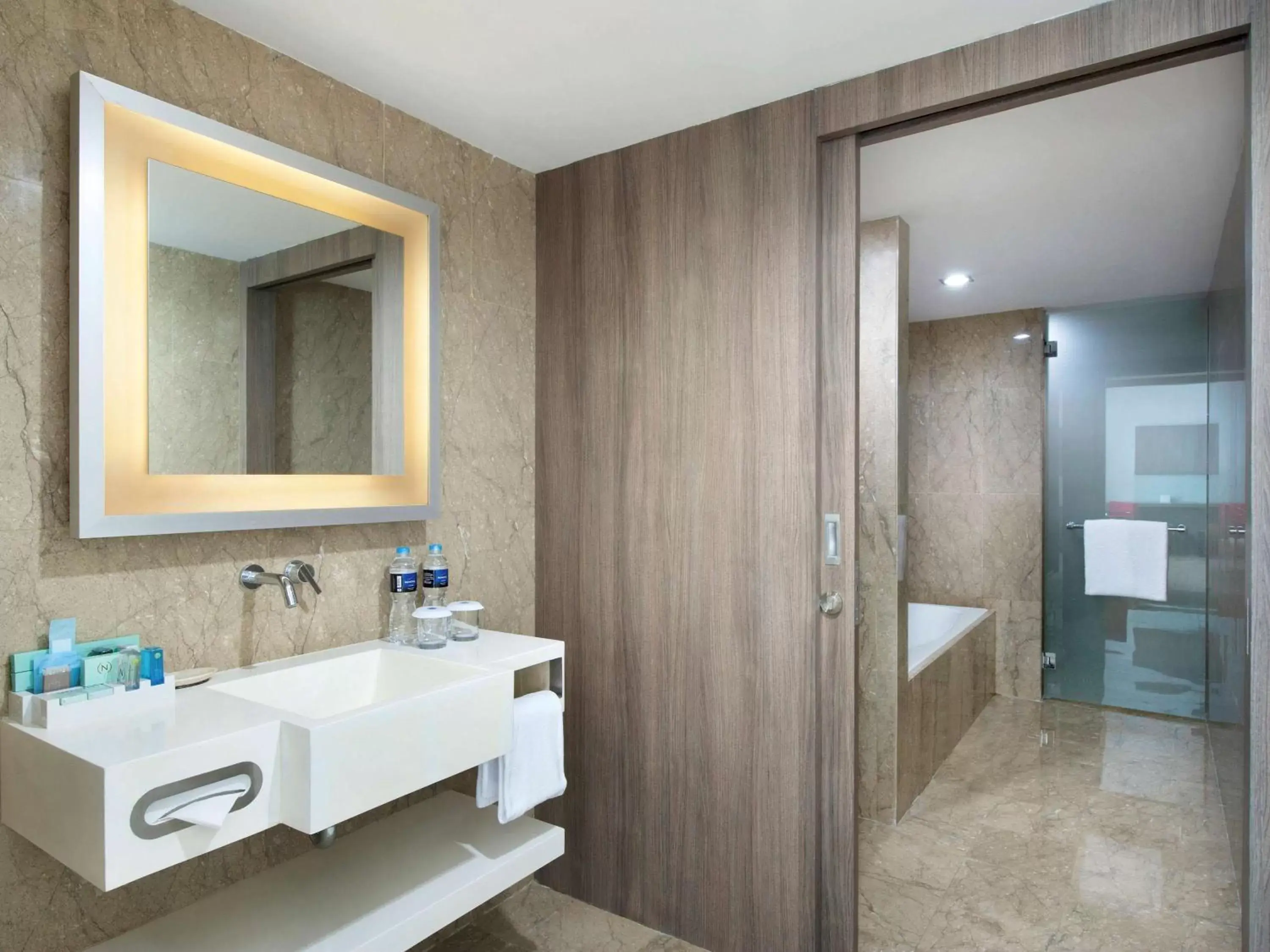 Bedroom, Bathroom in Novotel Jakarta Gajah Mada