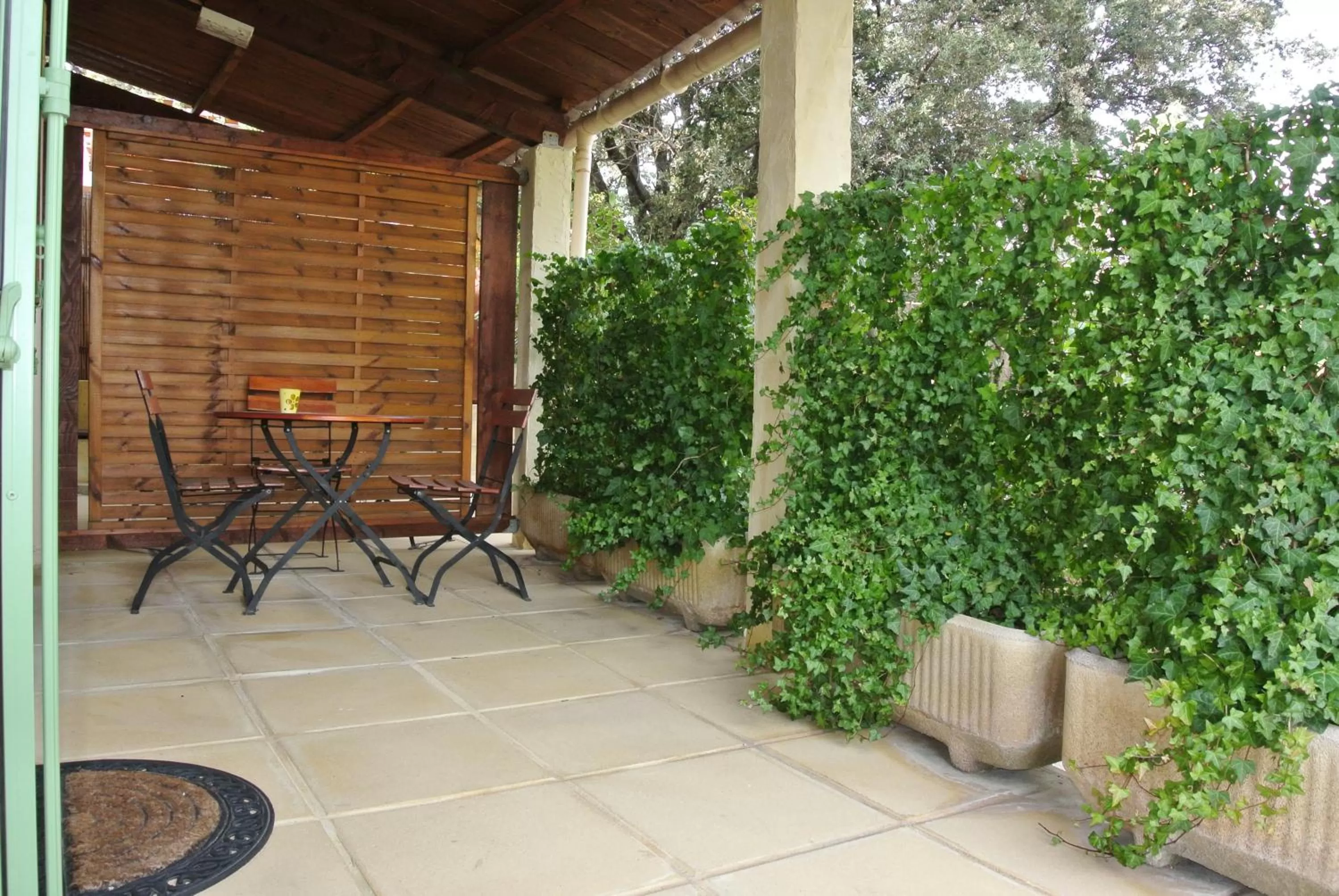 Patio in La Vieille Bastide