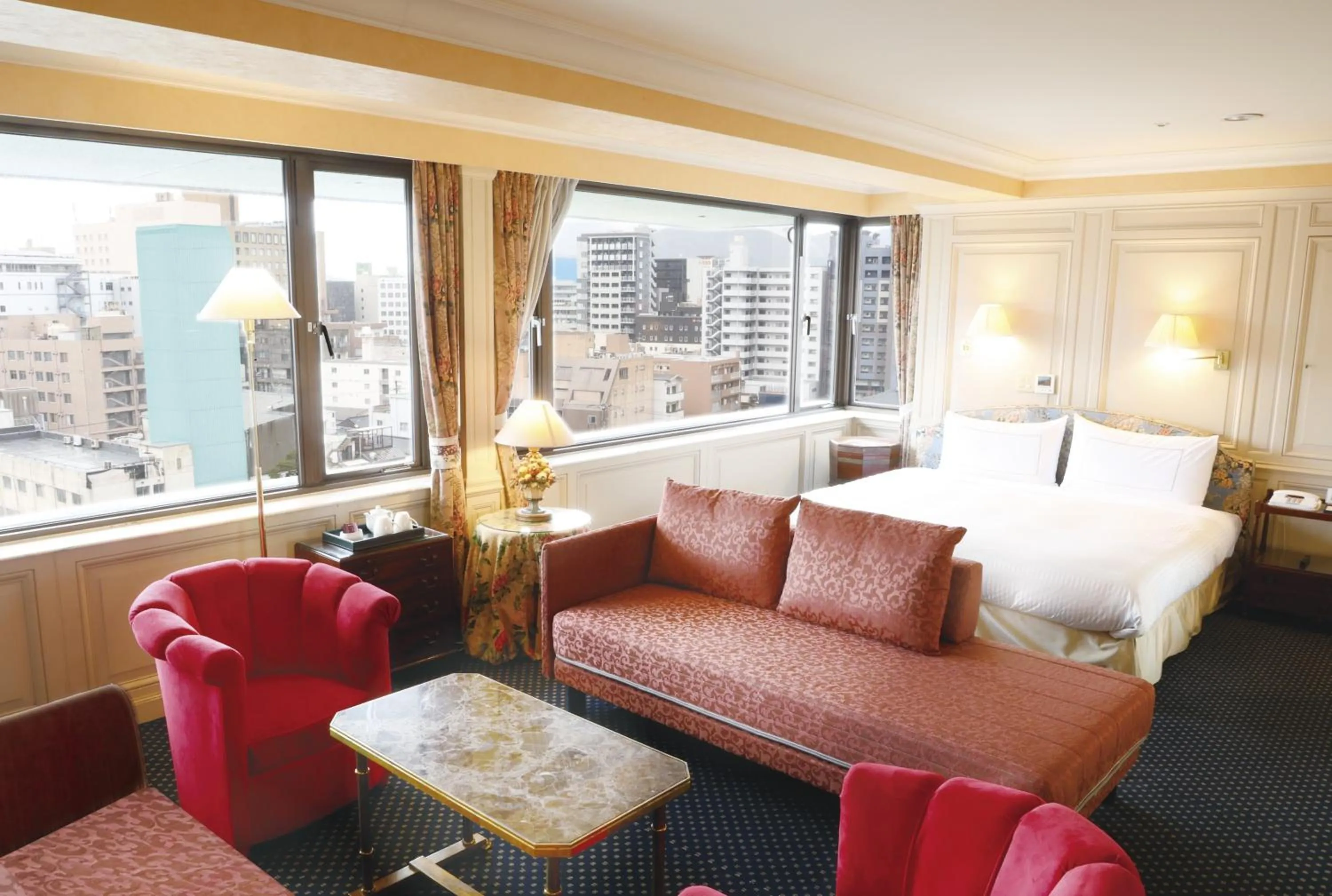 Bed in Art Hotel Kokura New Tagawa