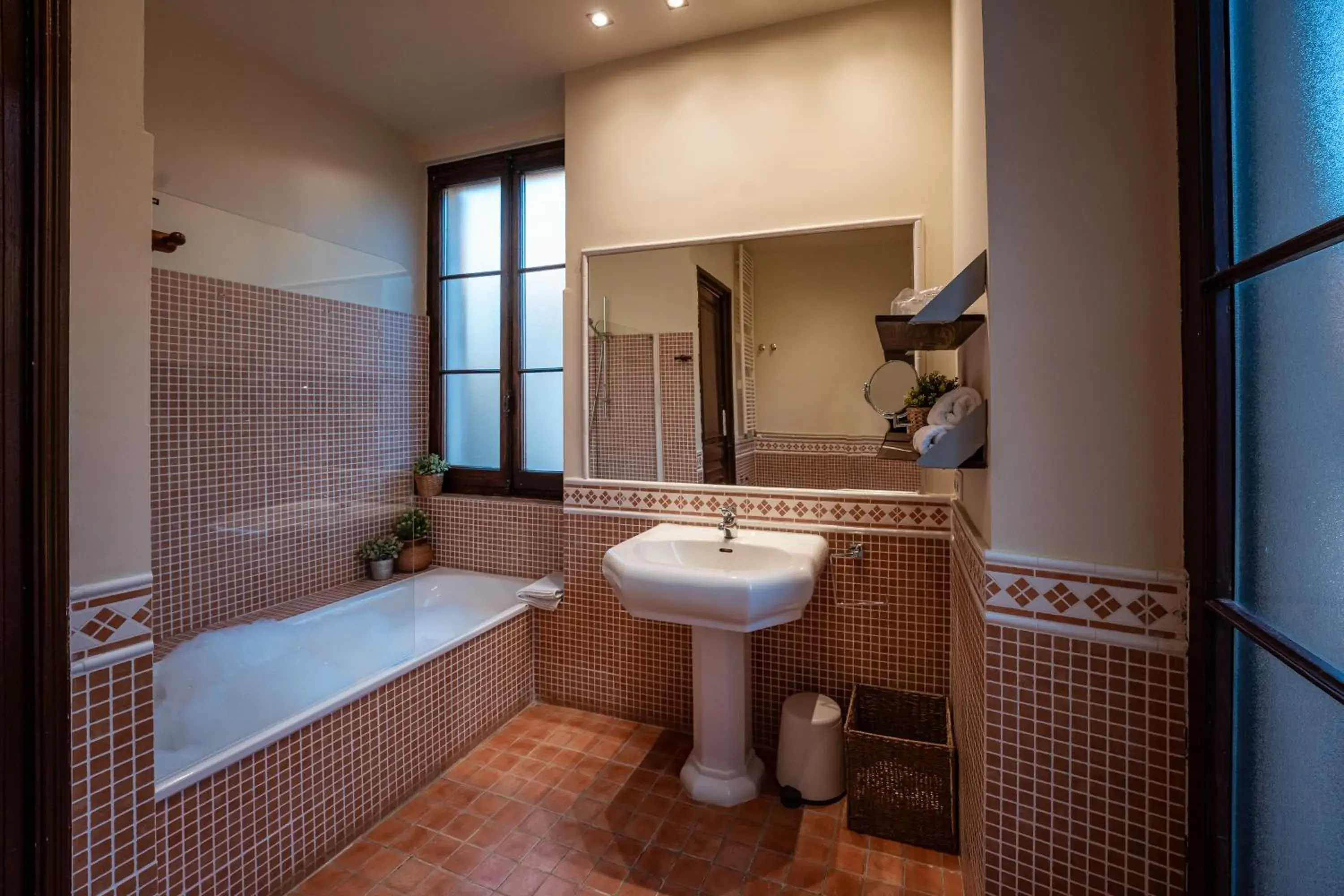 Bathroom in Hotel Mas de Xaxas