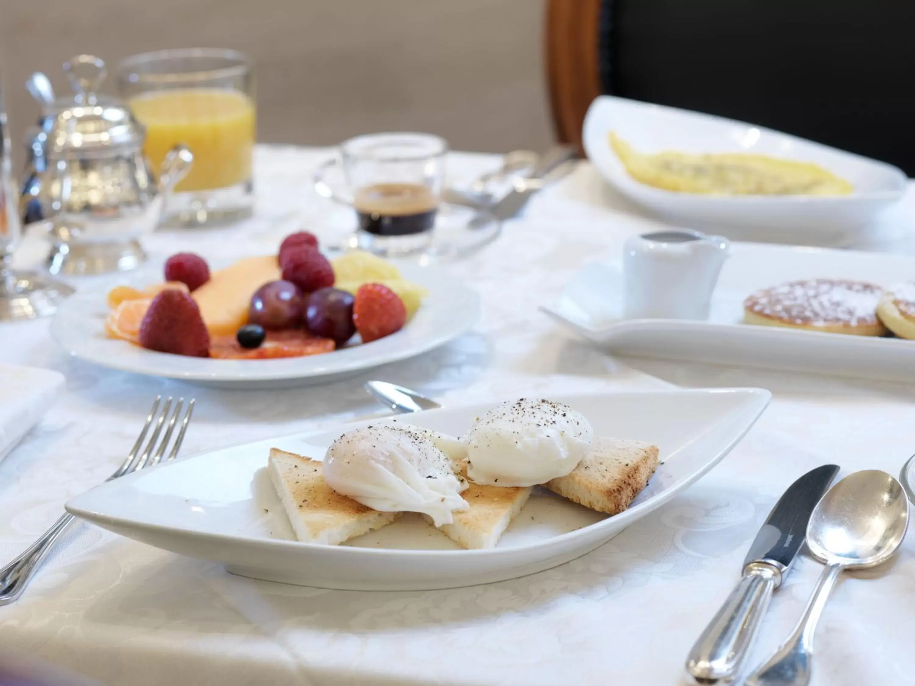 Food close-up in Hotel Barocco Food close-up in Hotel Barocco