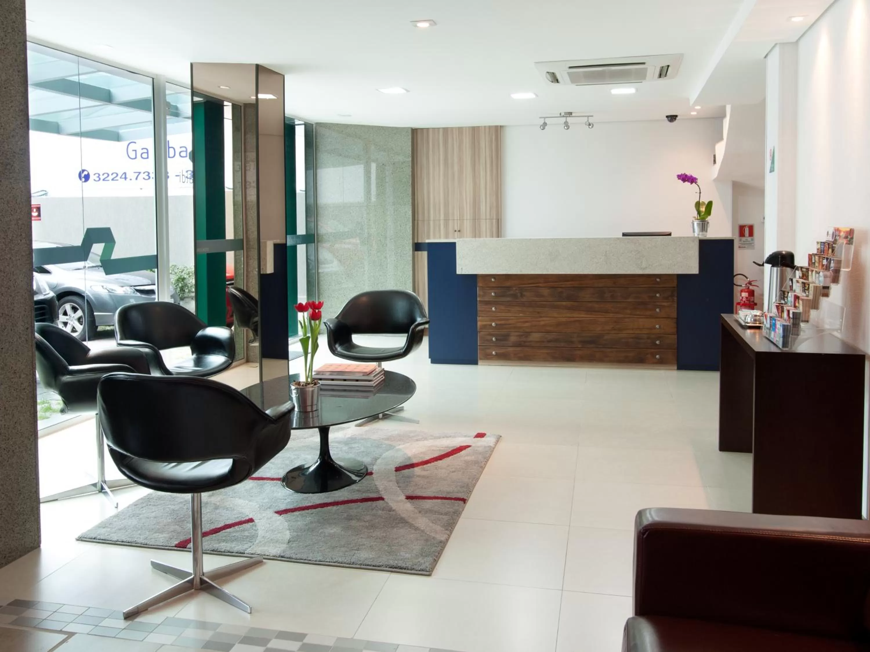 Lobby or reception in Garibaldi Business Hotel