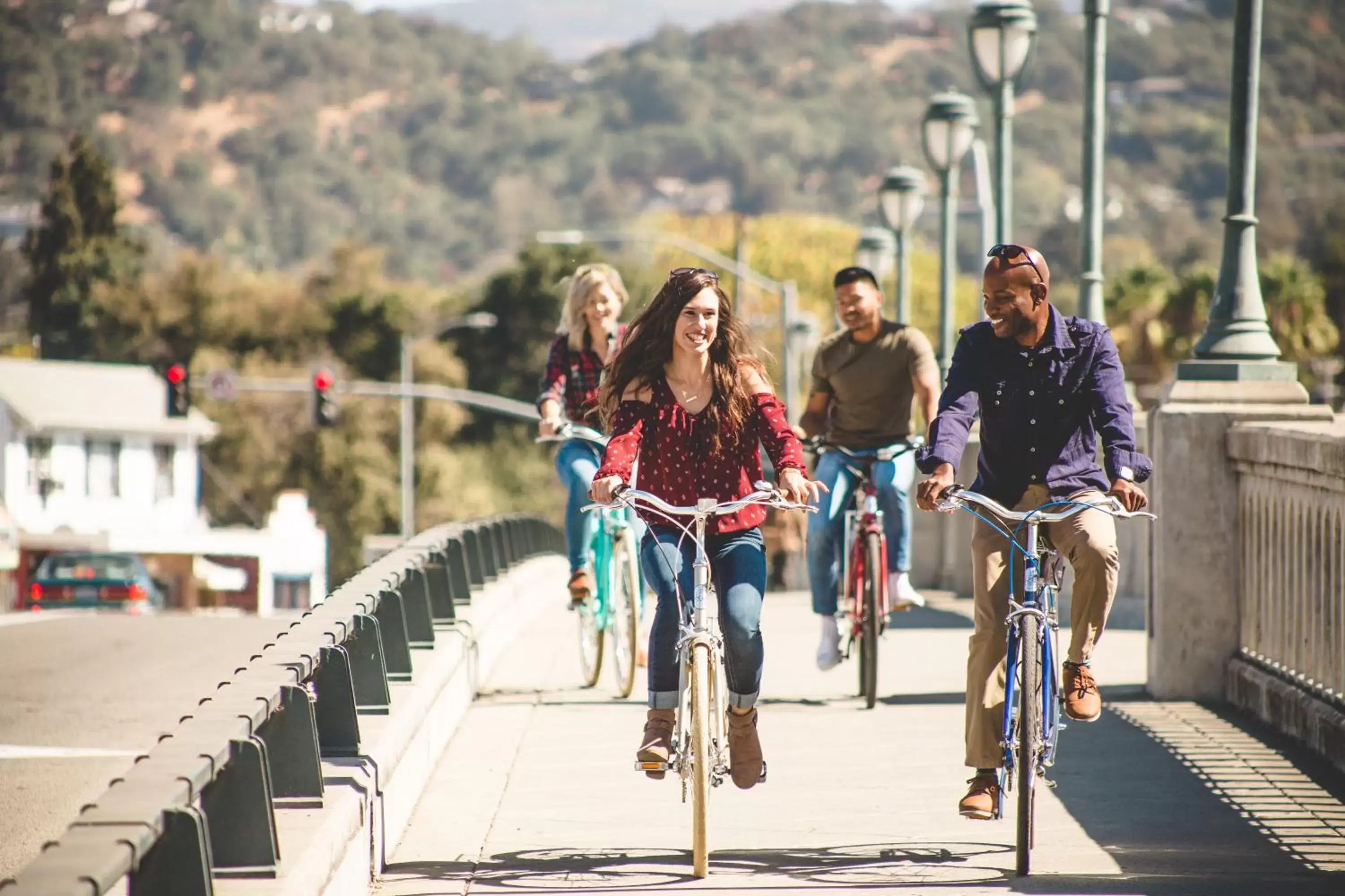 Cycling in Napa River Inn