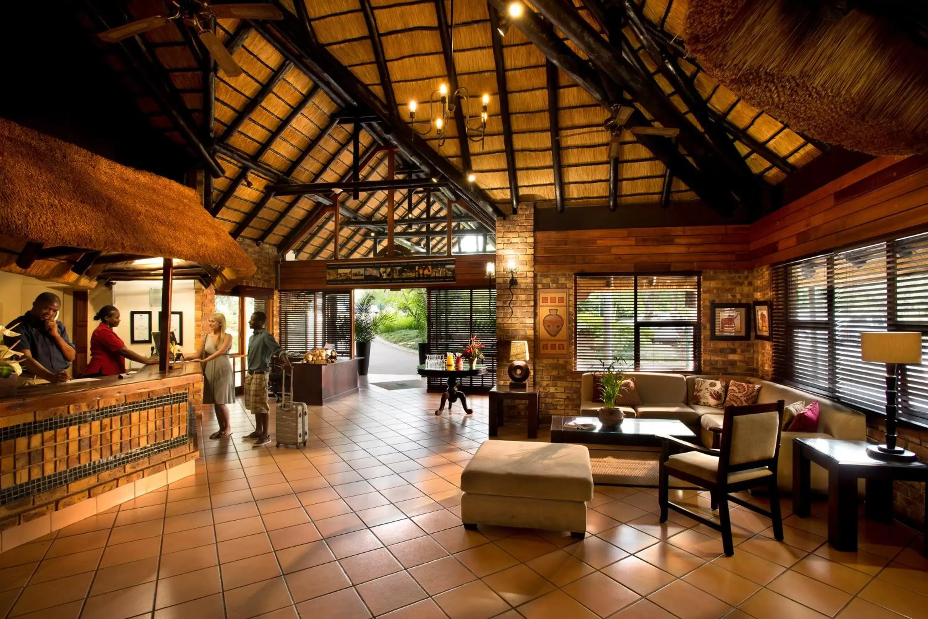 Lobby or reception in Kruger Park Lodge Lobby or reception in Kruger Park Lodge