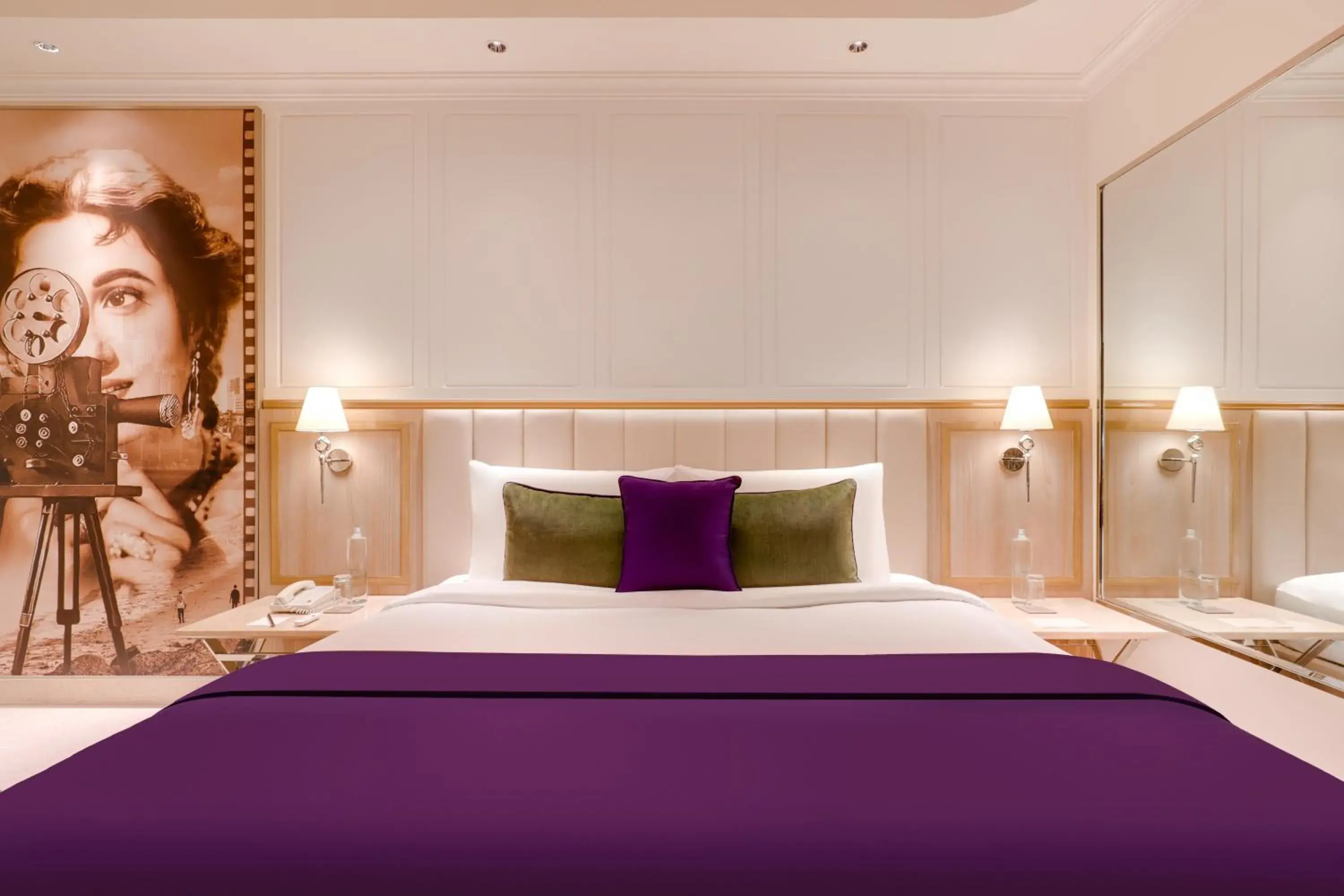 Bed in Aurika, Mumbai Skycity