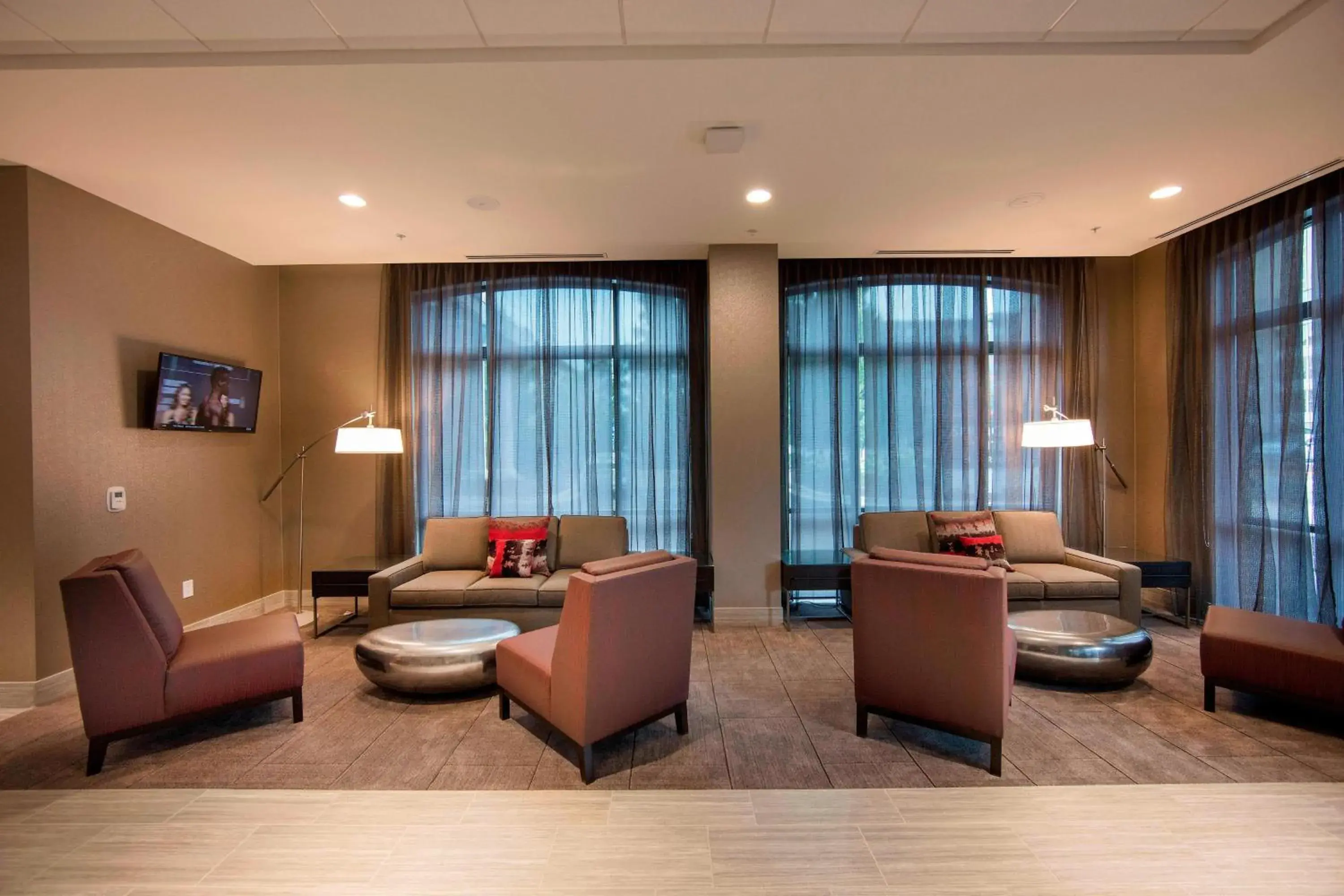 Lobby or reception, Seating Area in SpringHill Suites by Marriott Athens Downtown/University Area