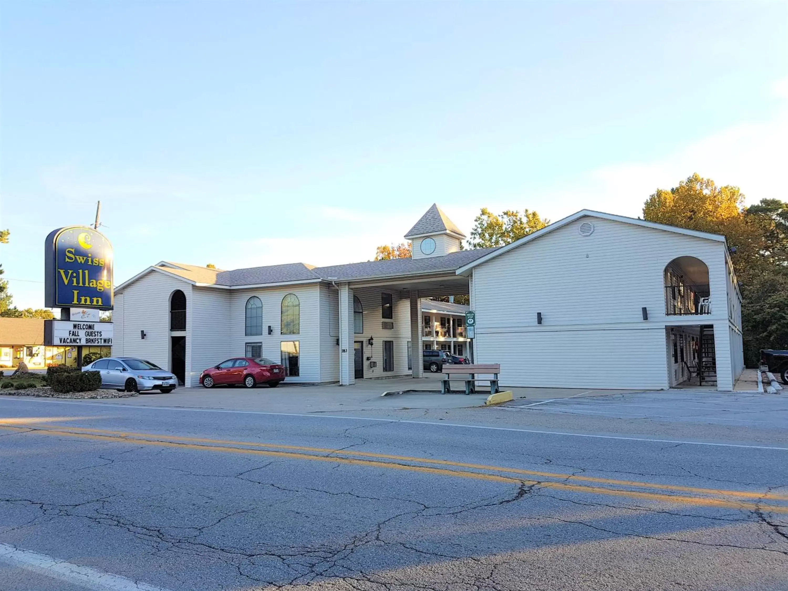 Property Building in Swiss Village Inn