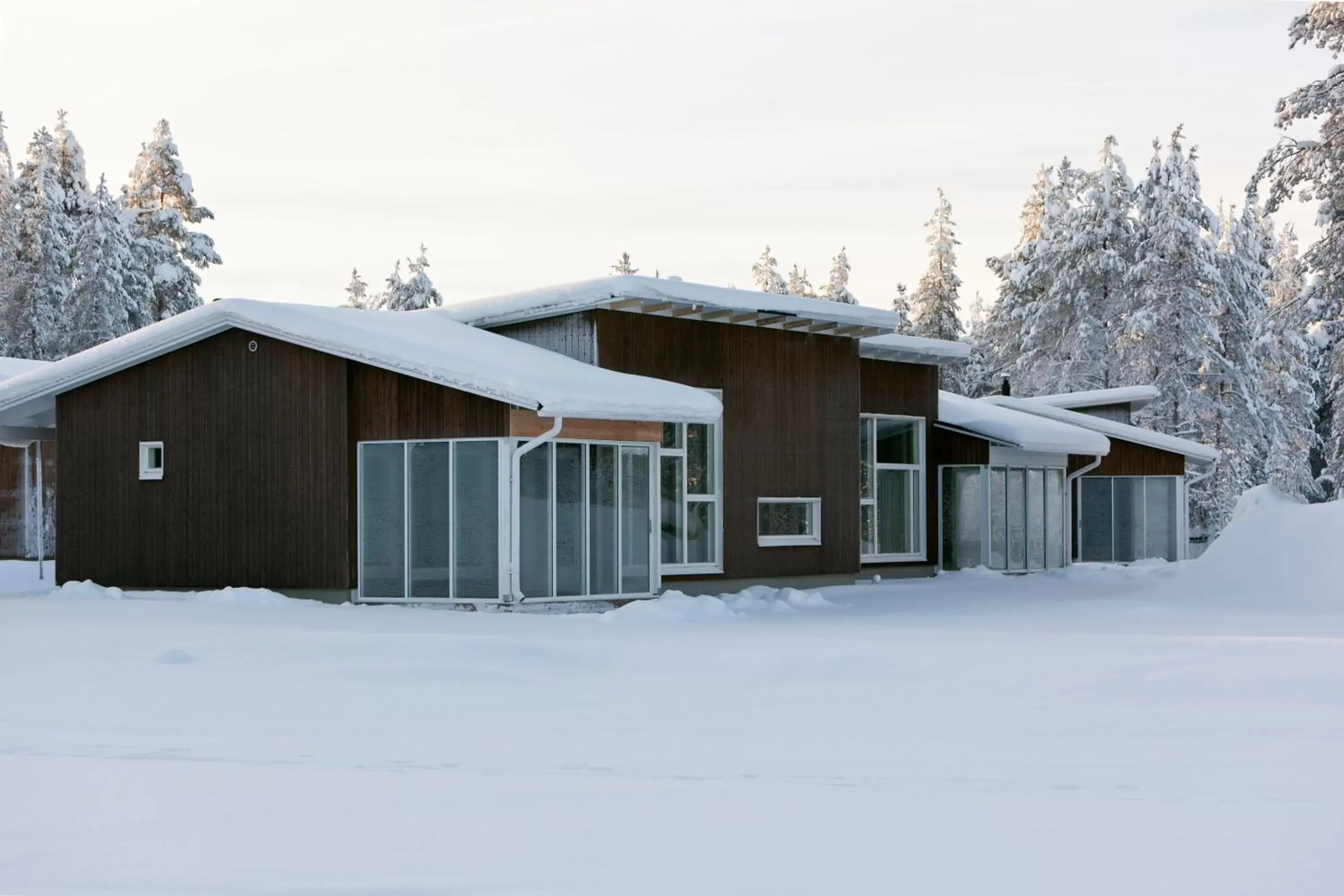 Property building, Winter in Holiday Club Kuusamon Tropiikki