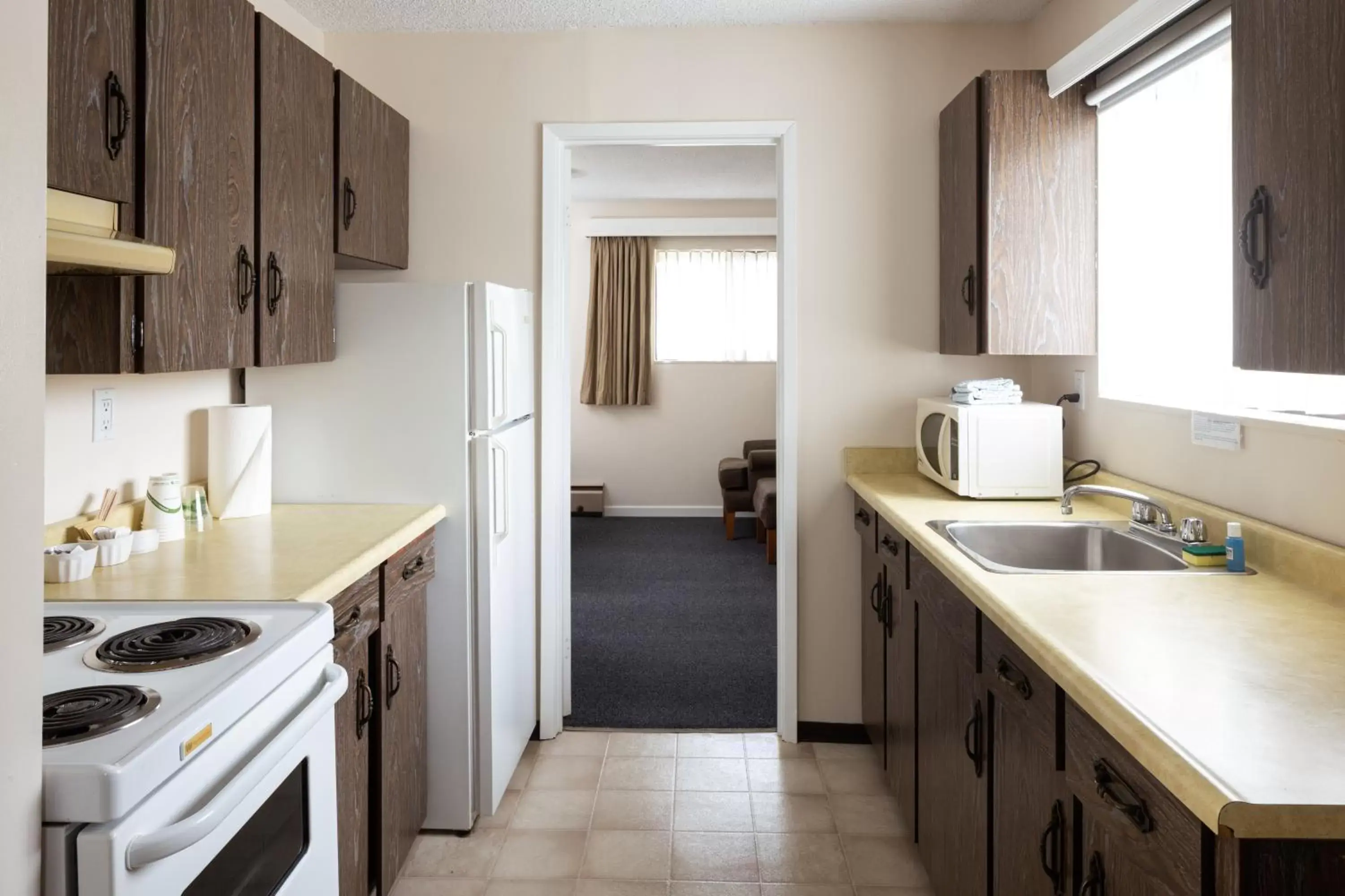 Kitchen or kitchenette, Kitchen/Kitchenette in Robin Hood Inn and Suites