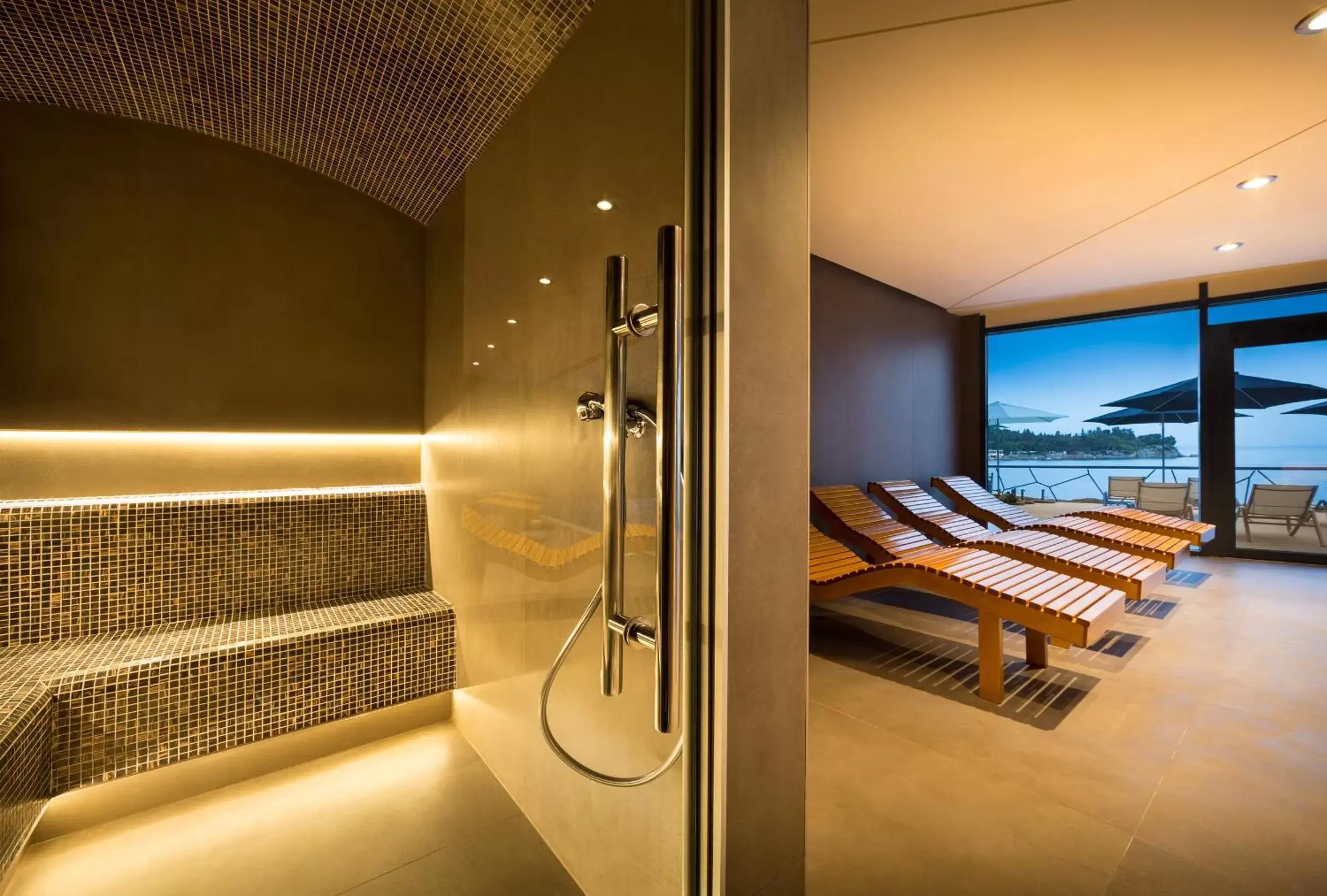 Steam room in Boutique & Design Hotel Navis