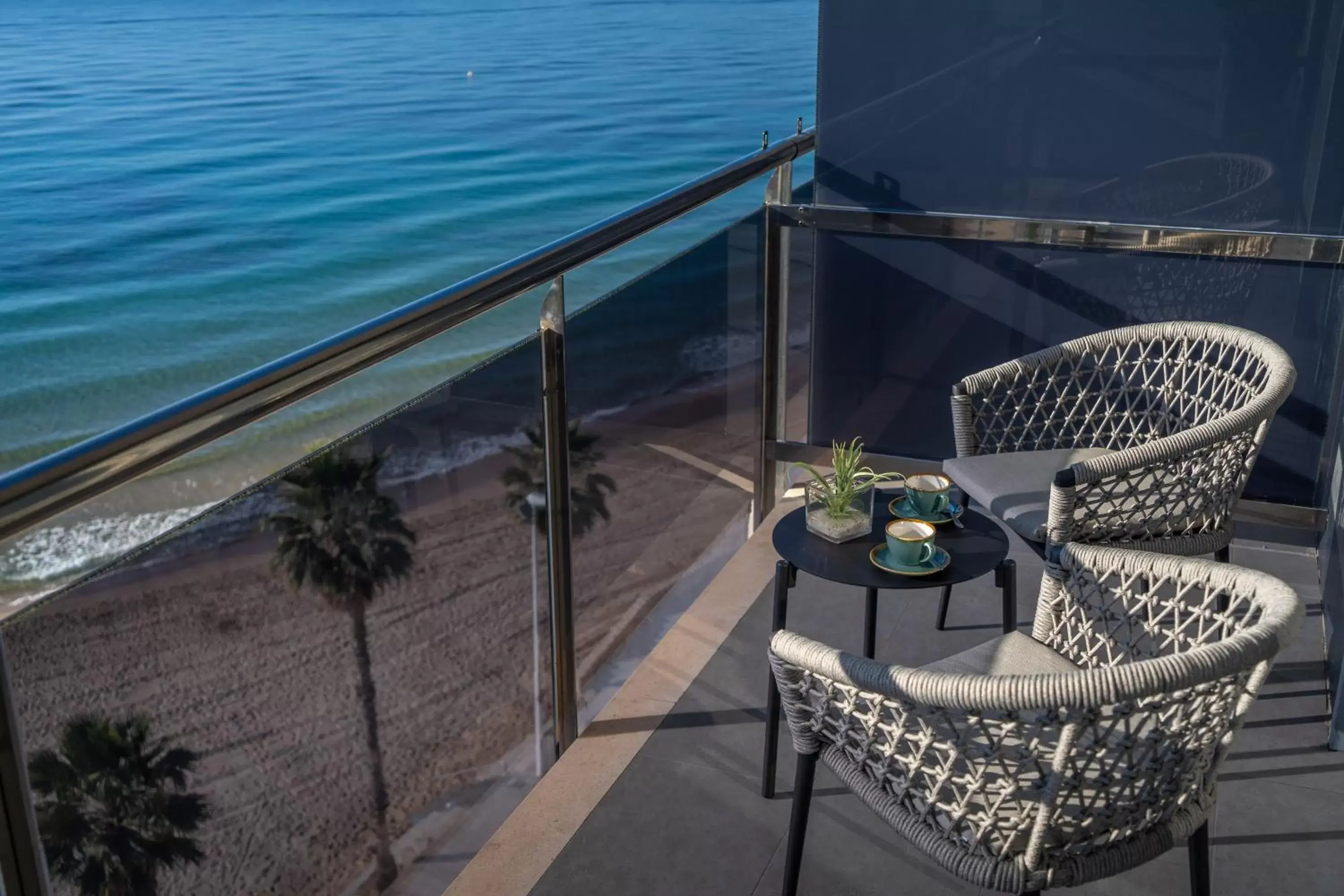 Balcony/Terrace in Gran Hotel Sol y Mar - Adults Experience