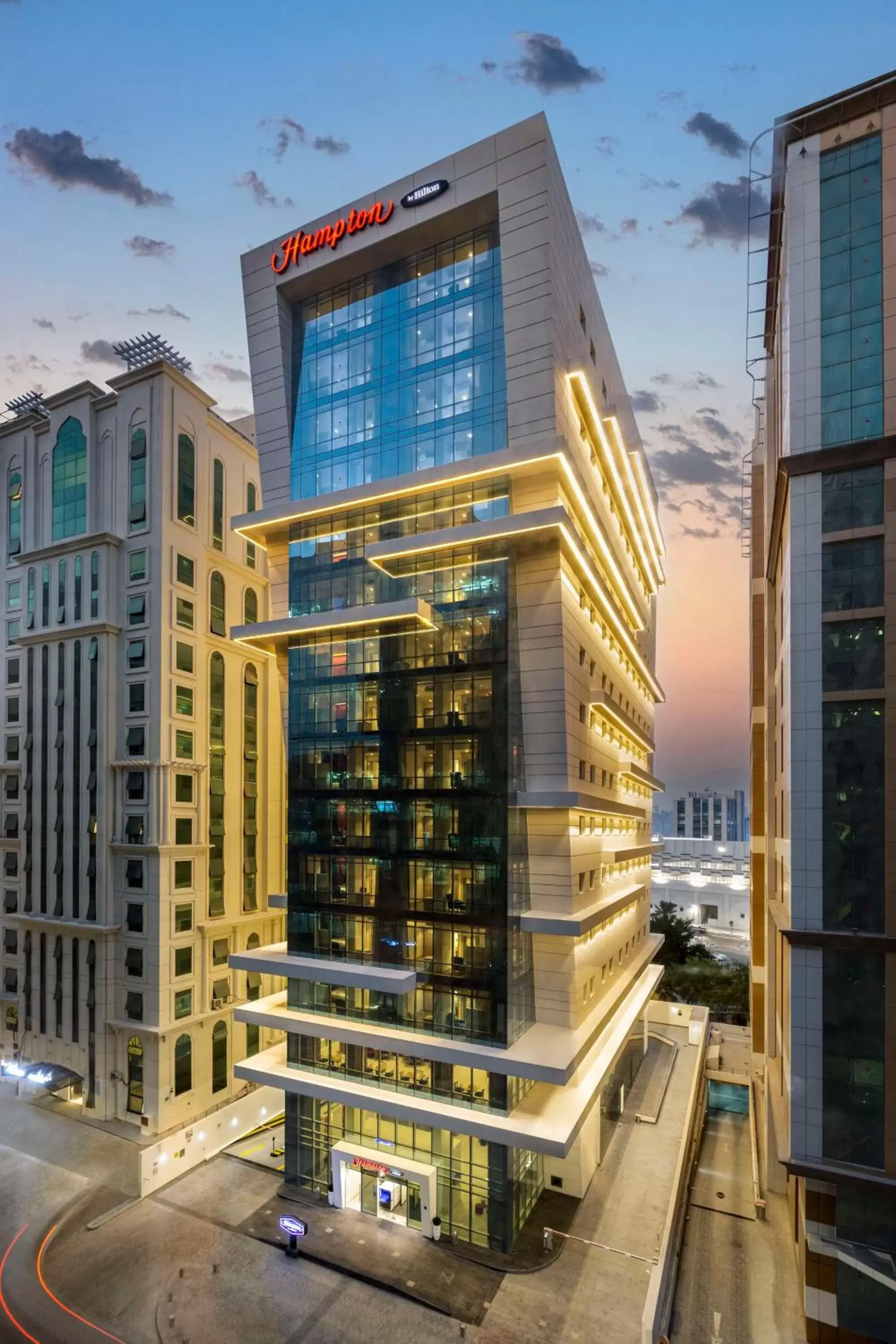 Property building in Hampton By Hilton Doha Old Town