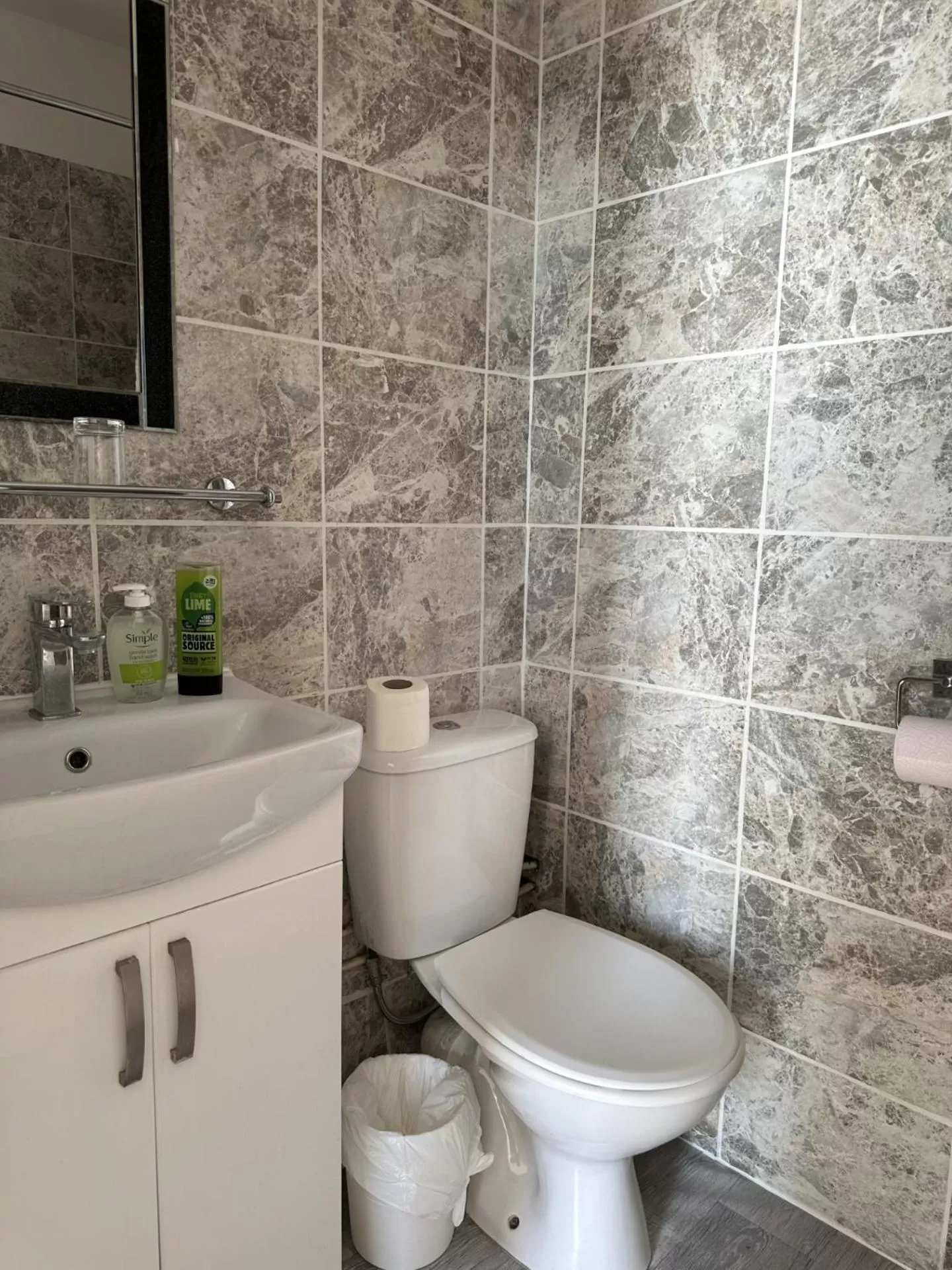 Toilet in Glastonbury Hotel