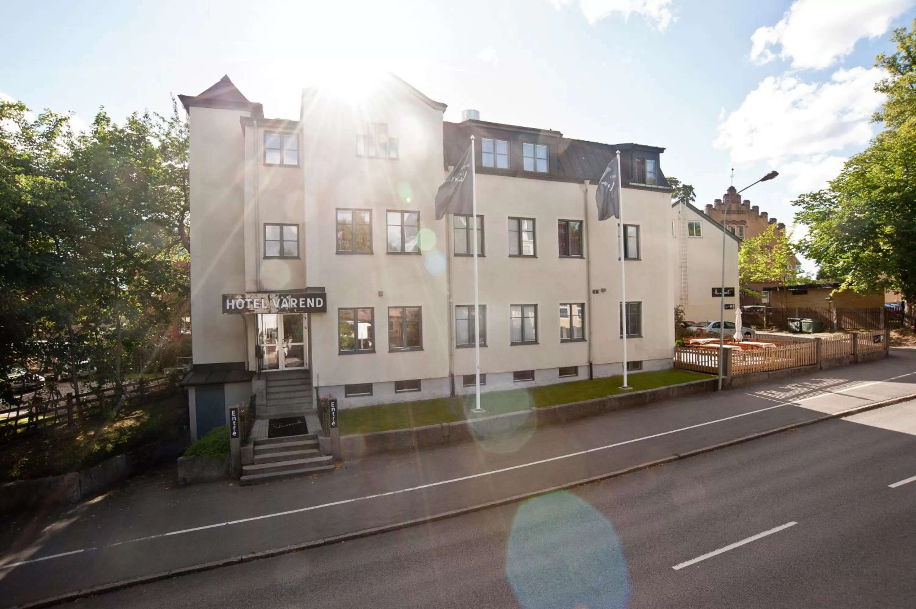 Facade/entrance in Hotell Värend