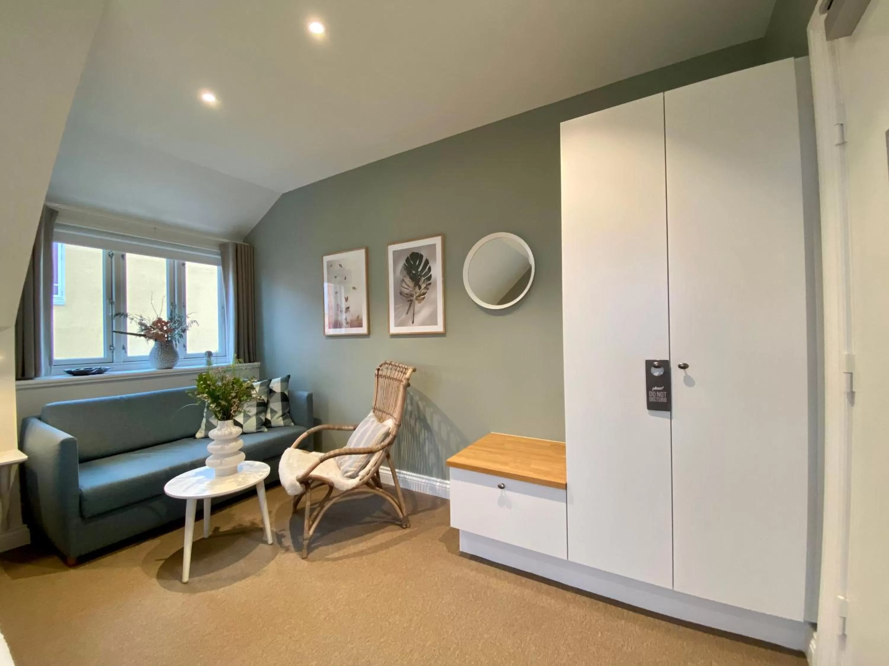 Living room, Bed in Hotel Marie